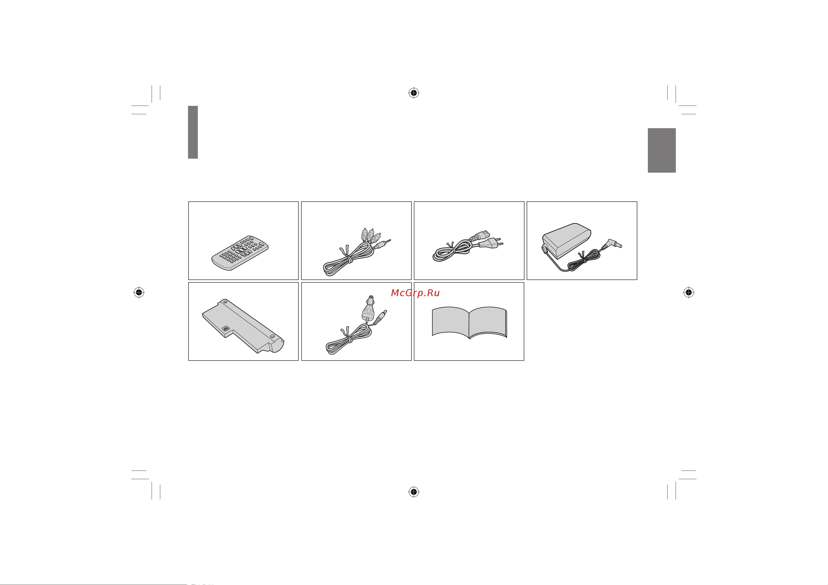 Toshiba SDP63SWR [19/76] Принадлежности