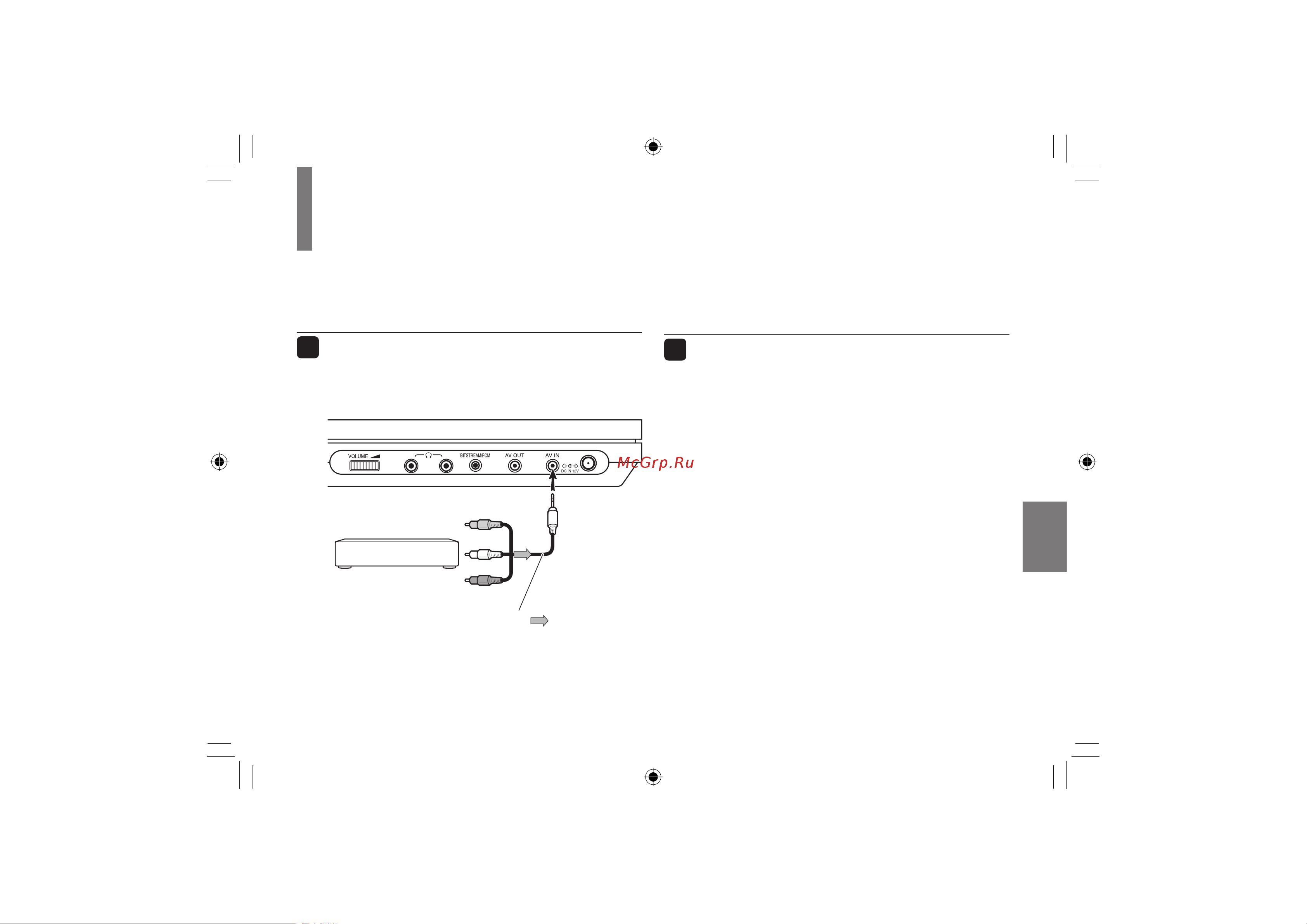 Toshiba SDP63SWR [63/76] Просмотр изображений с подсоединенной видеоаппаратуры