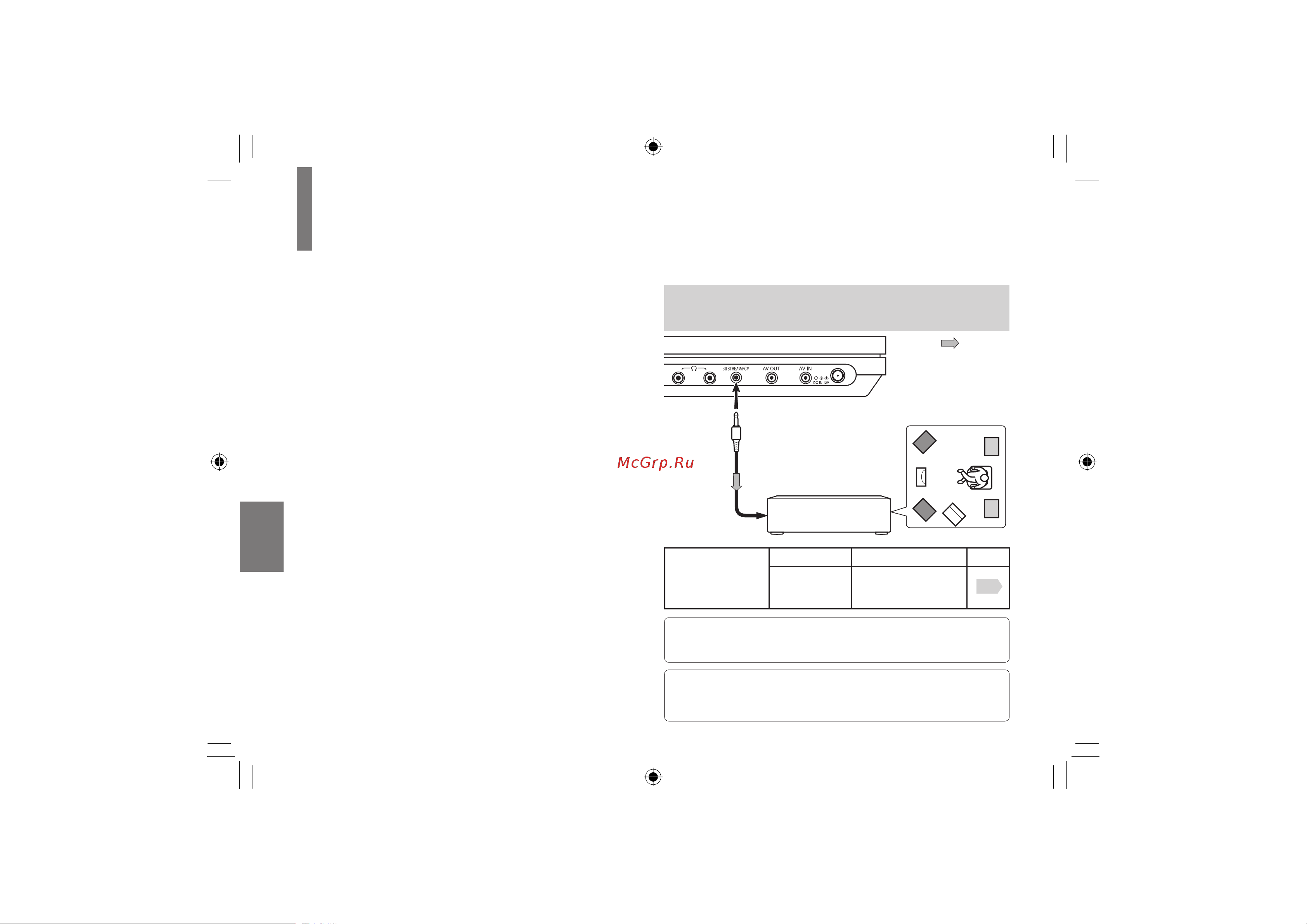 Toshiba SDP63SWR [64/76] Подключение к аудиоаппаратуре