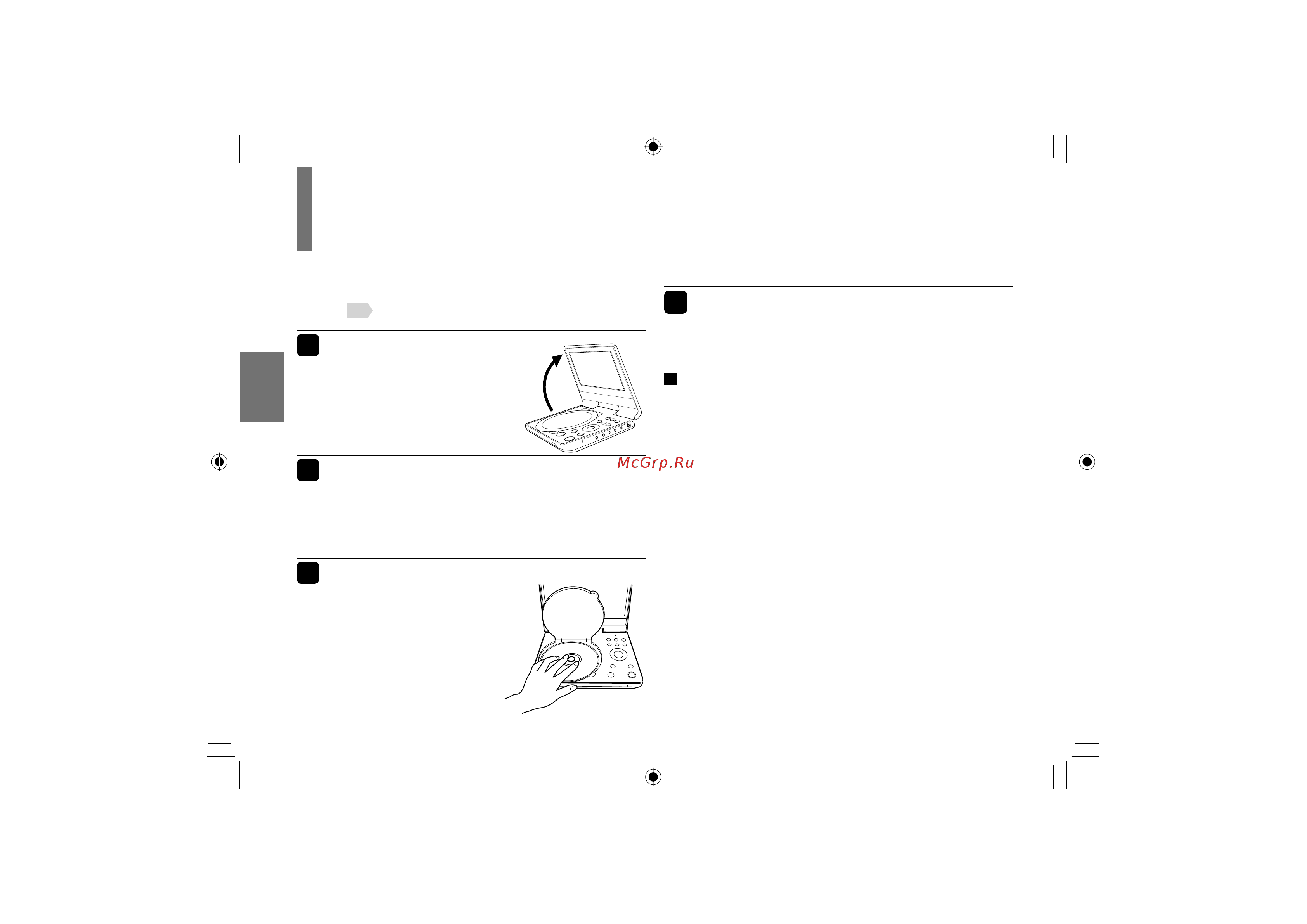 Toshiba SDP73SWR [34/80] Установите диск