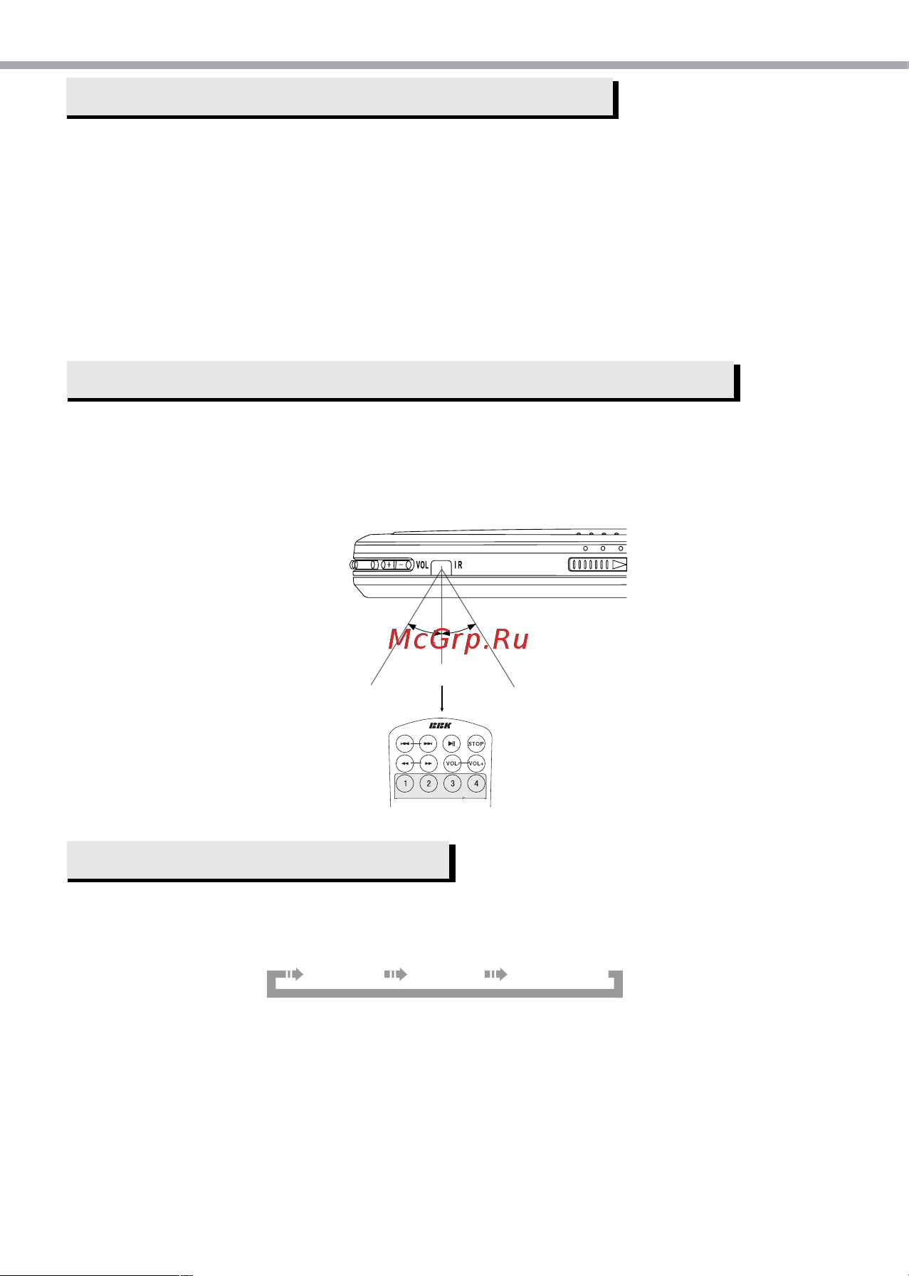 BBK PV430T [11/22] Плеер использование компонентов