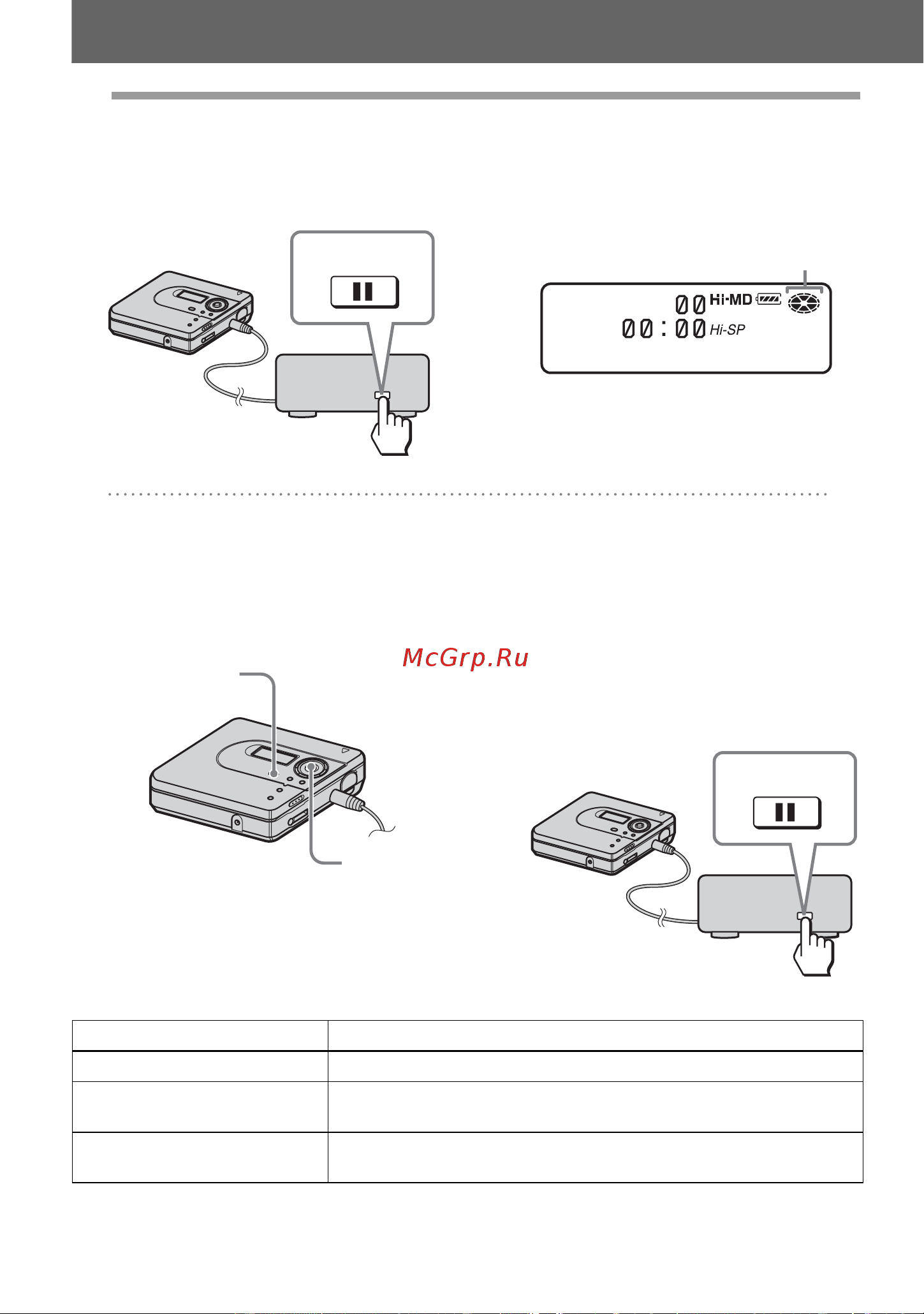 Sony MZ-NH600 [18/120] Выполните запись диска