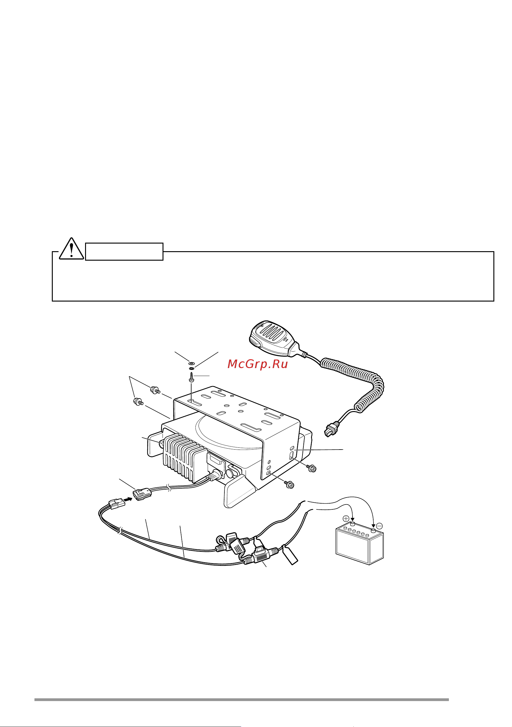 Kenwood TK-D740 [19/54] Σημειώστε τη θέση των οπών στο ταμπλό χρησιμοποιώντας τη βάση στήριξης ως πρότυπο χρησιμοποιώντας μια κεφαλή τρυπανιού 4 2 mm ανοίξτε τις οπές και στη συνέχεια στερεώστε τη βάση στήριξης χρησιμοποιώντας τις παρεχόμενες βίδες