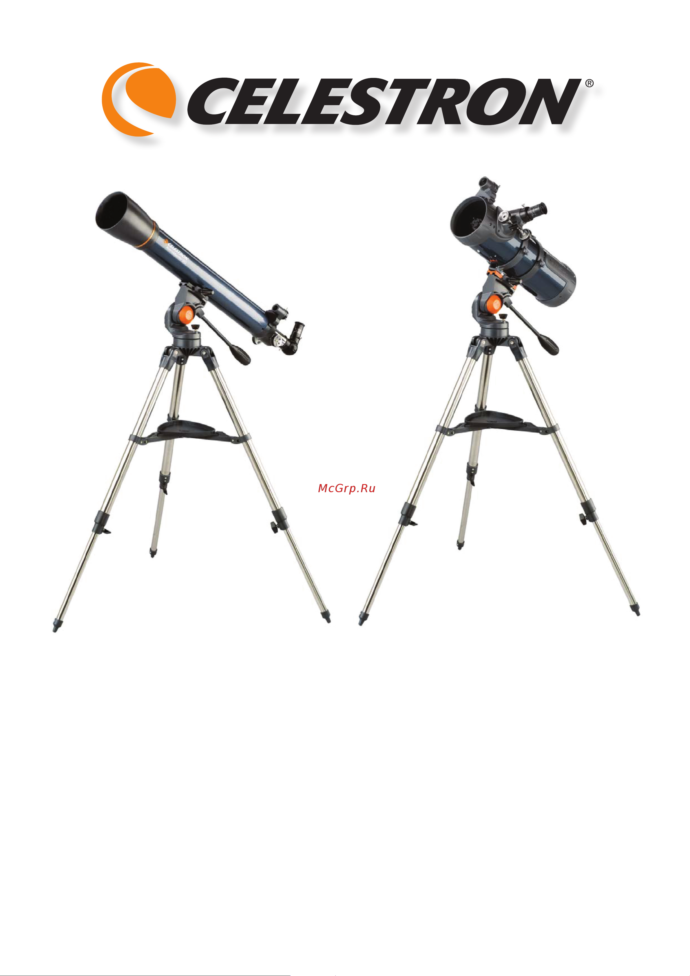 Celestron AstroMaster 90 nbsp AZ Руководство по эксплуатации онлайн