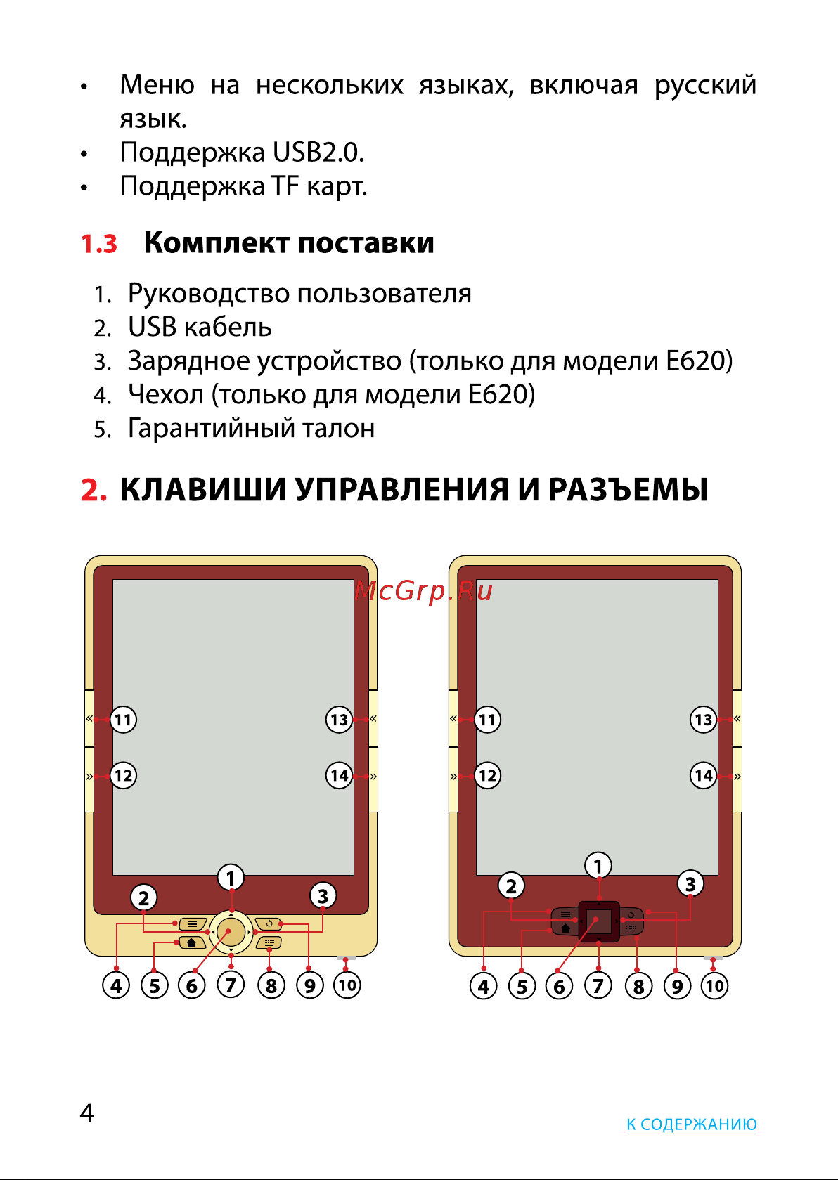 Citizen E610 Reader Руководство по эксплуатации онлайн [4/32] 736196