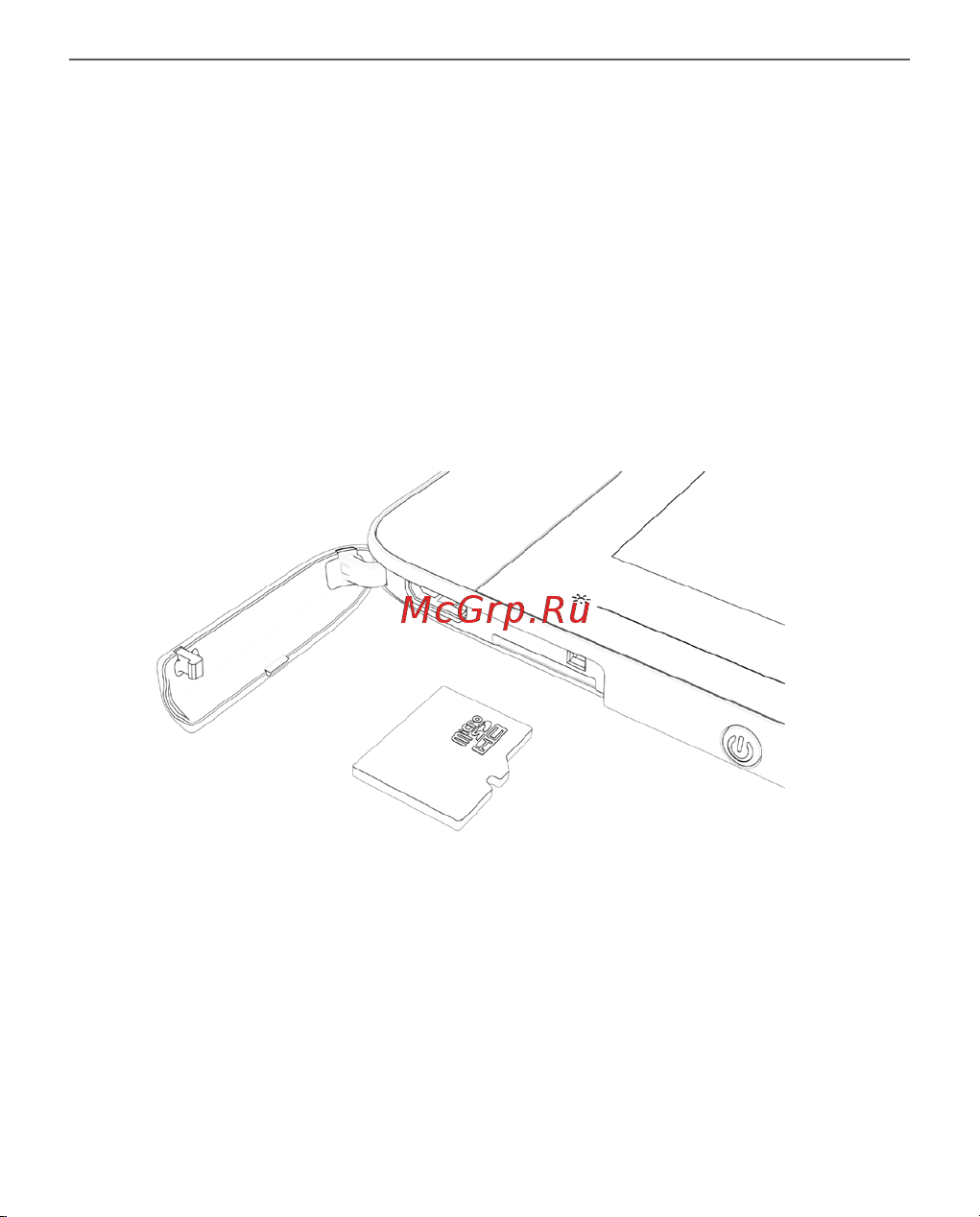 PocketBook 840 [26/108] Установка microsd карты