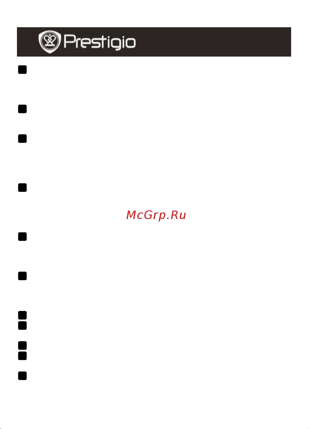 Prestigio MultiReader 3464(Nobile PER3464B) Руководство по эксплуатации онлайн [2/13] 736311