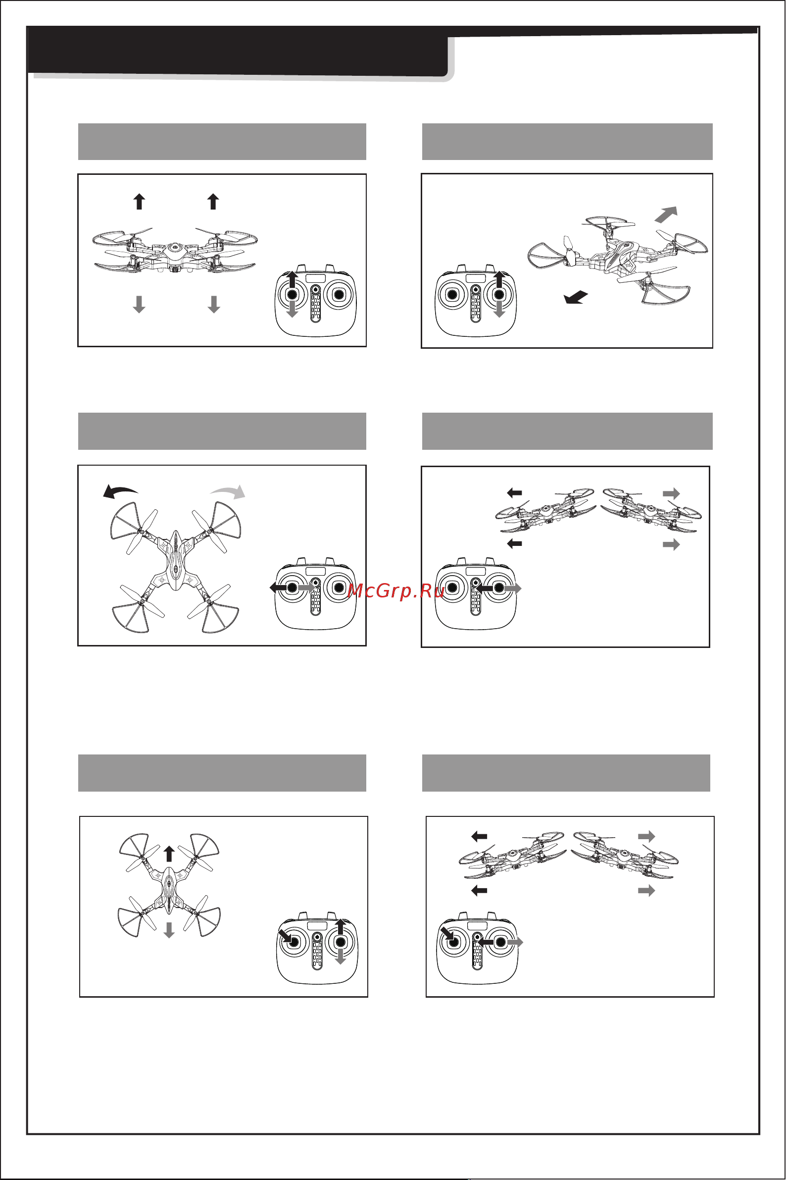 Syma X56(W) [8/16] Управление квадрокоптером