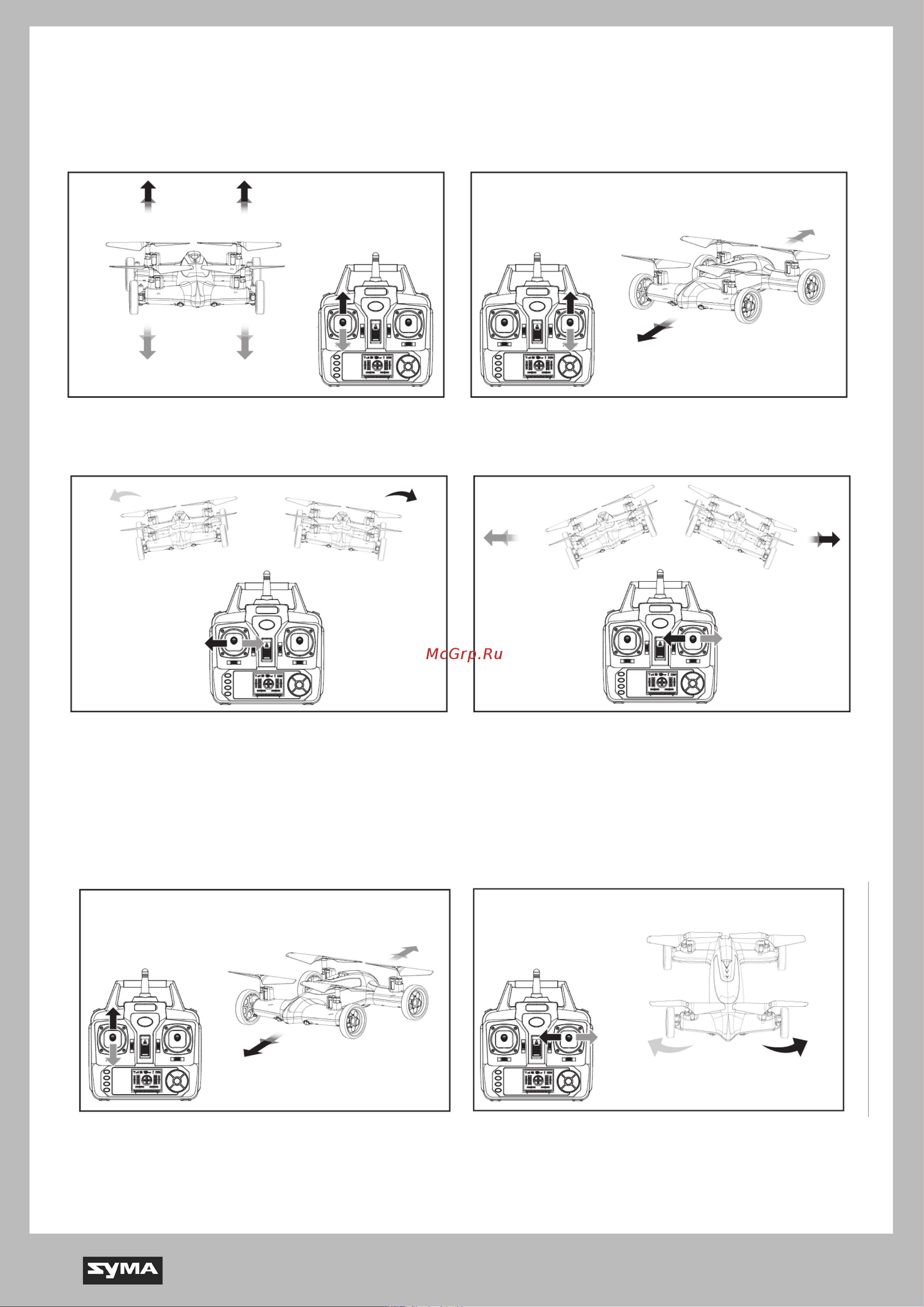 Syma X9 [5/9] Mode 1