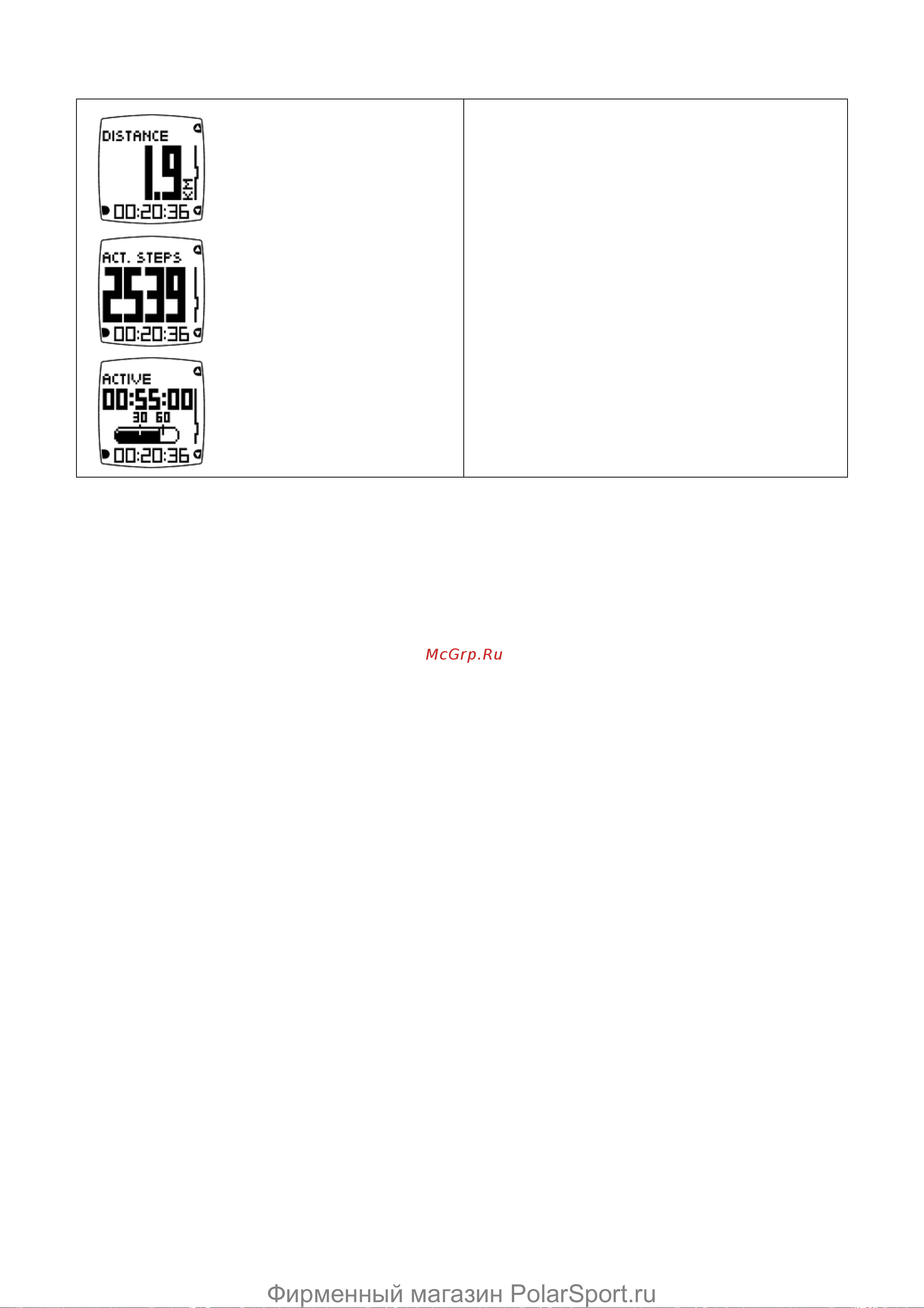 Polar FA20 white [13/30] Фирменный магазин polarsport ru