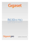 Gigaset R630H PRO Руководство по эксплуатации