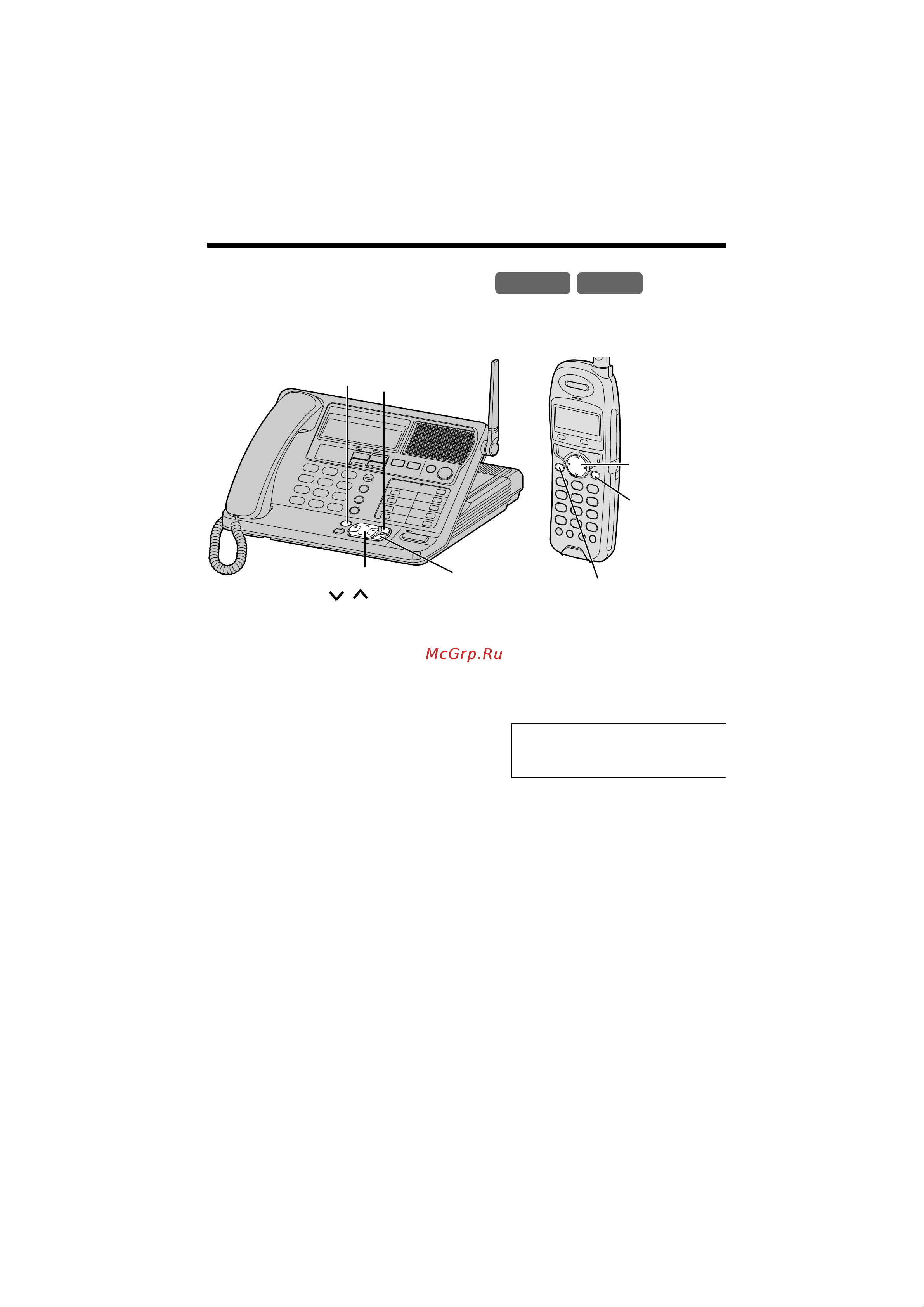 Panasonic KX-TG2000 [18/105] B ase unit handset