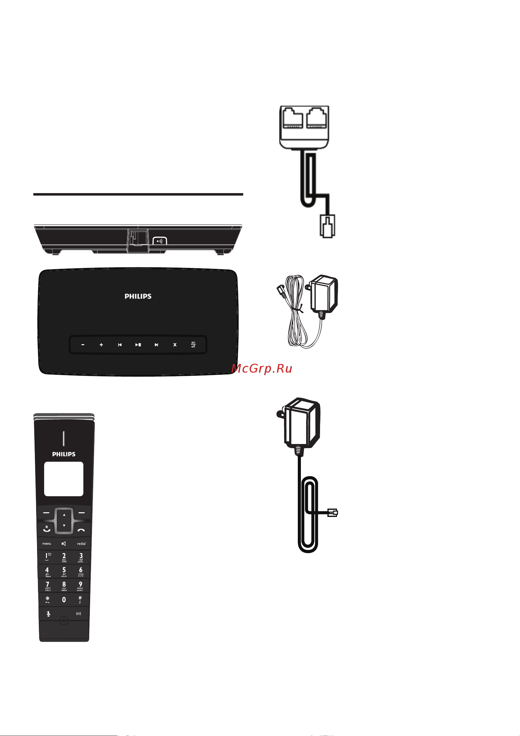 Philips ID9651B_51 [8/53] Модель id965