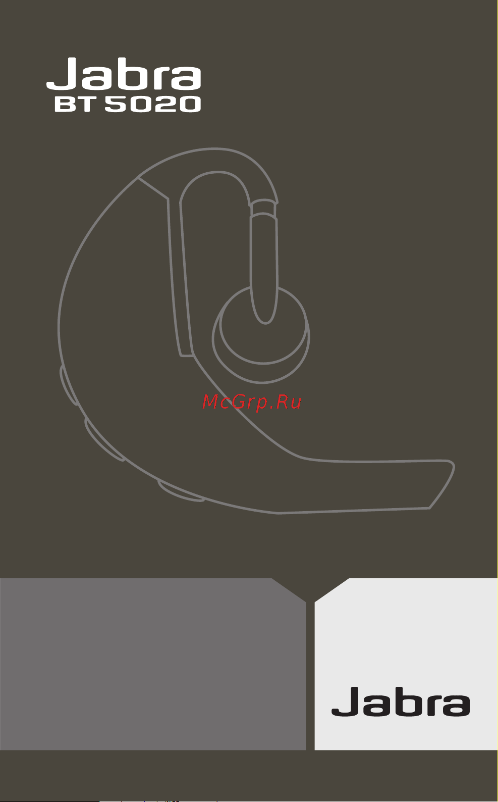 Jabra BT5020 Руководство по эксплуатации онлайн