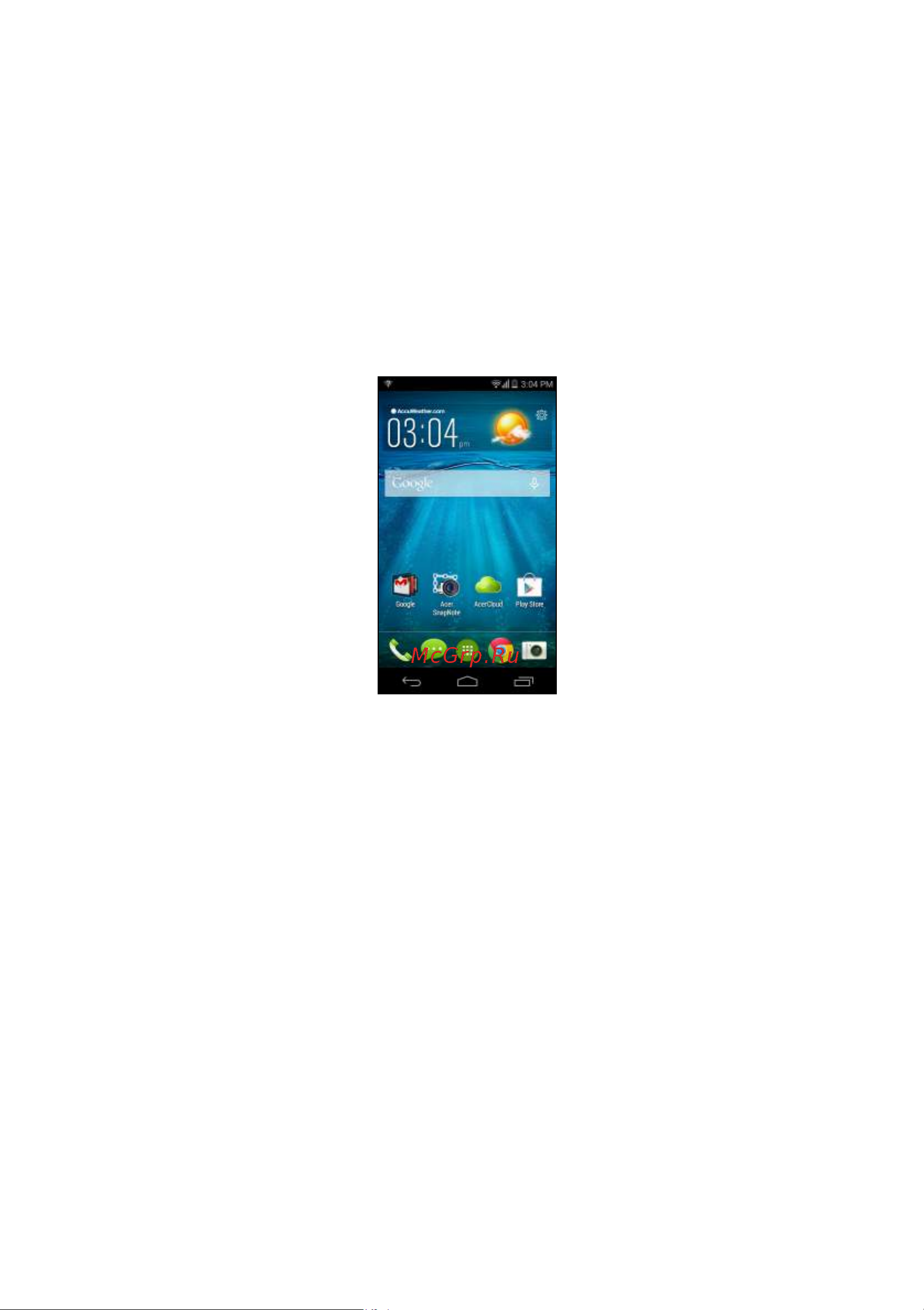 Acer Liquid E600 [10/80] Блокировка смартфона