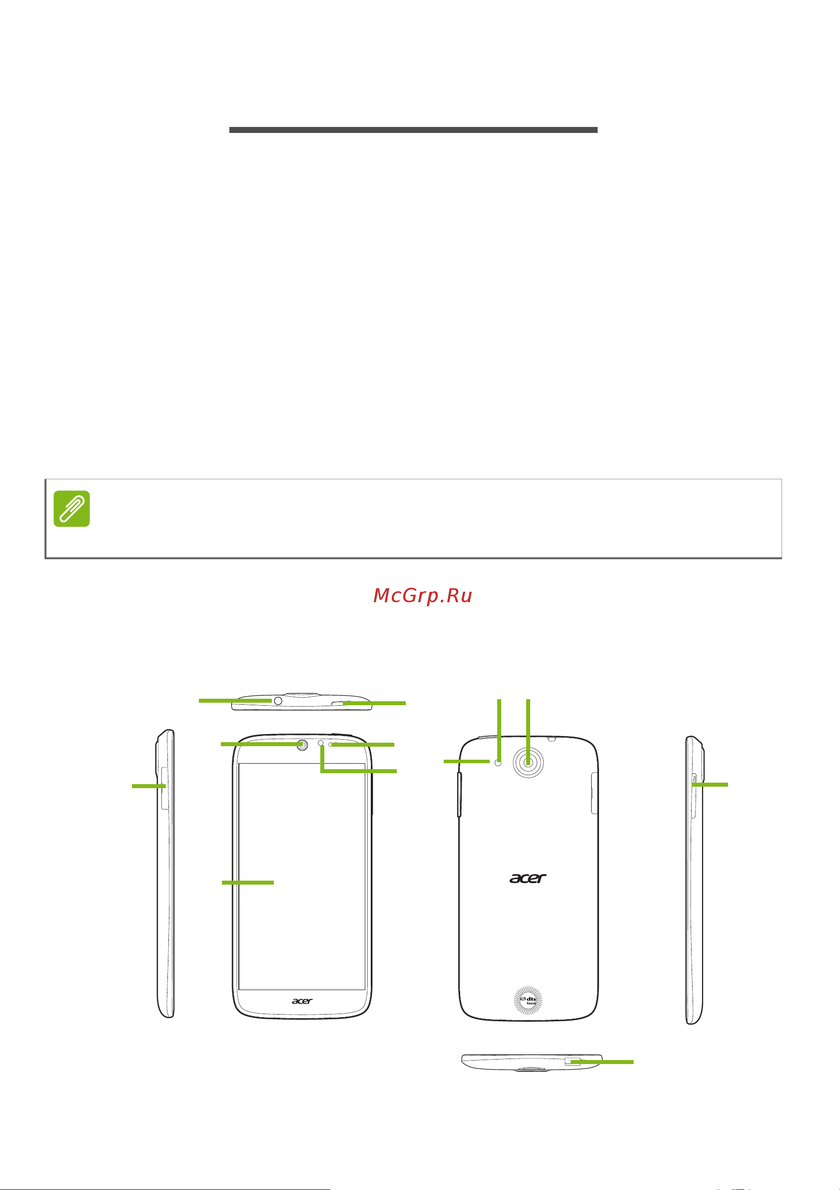 Acer Liquid Jade S55 [5/87] Распаковка смартфона