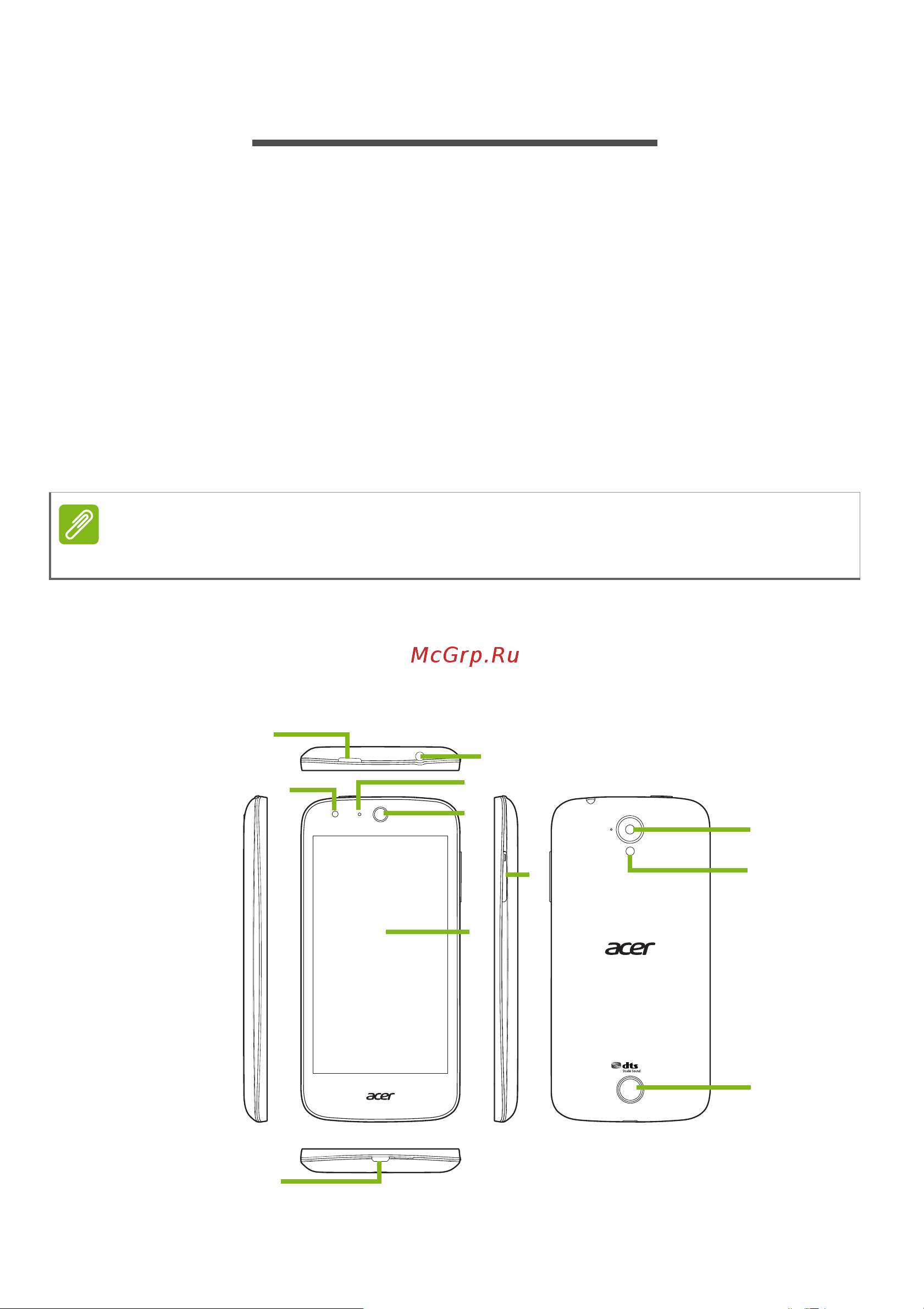 Acer Liquid Z330 [5/87] Виды