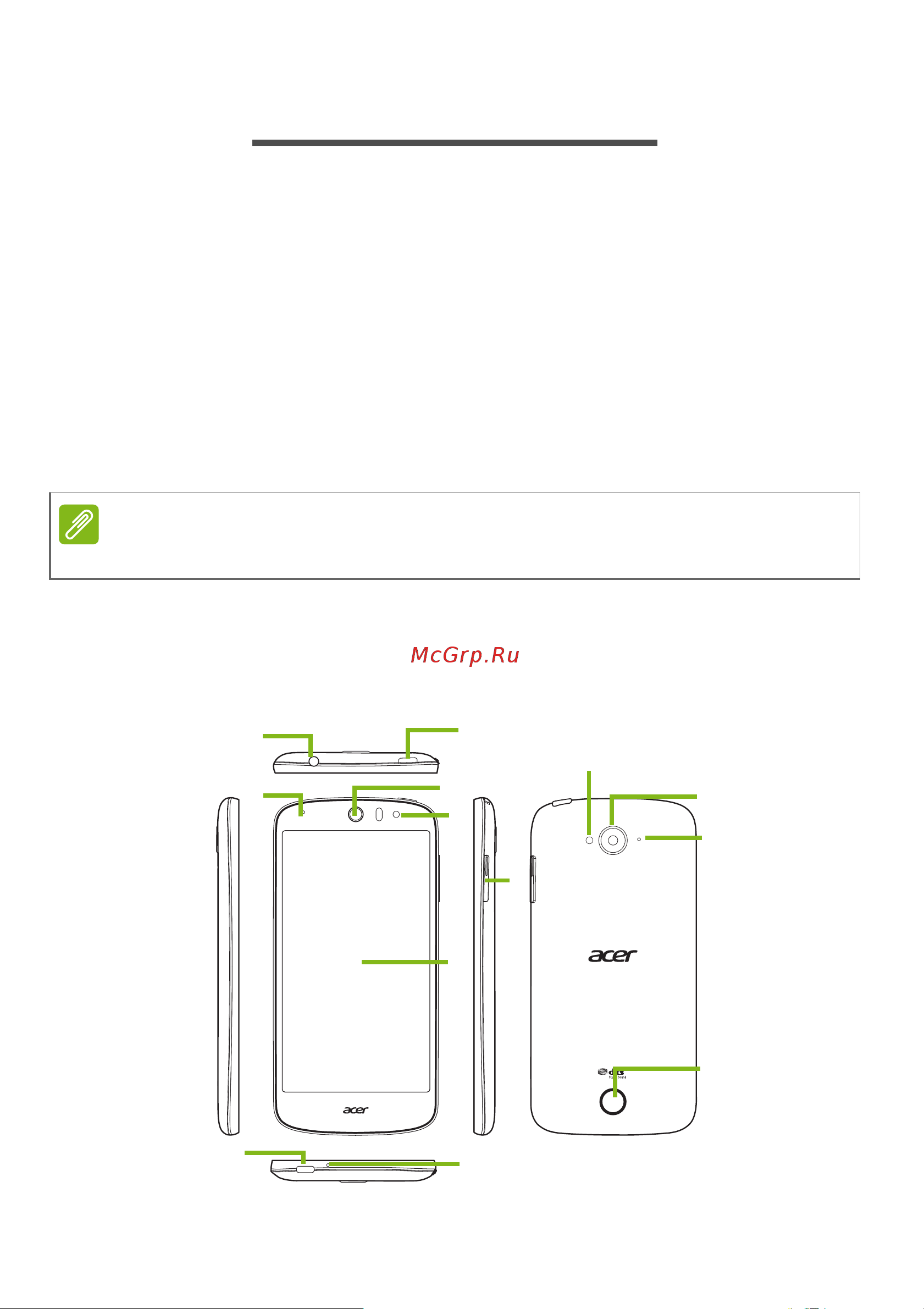 Acer Liquid Z530 [5/84] Виды