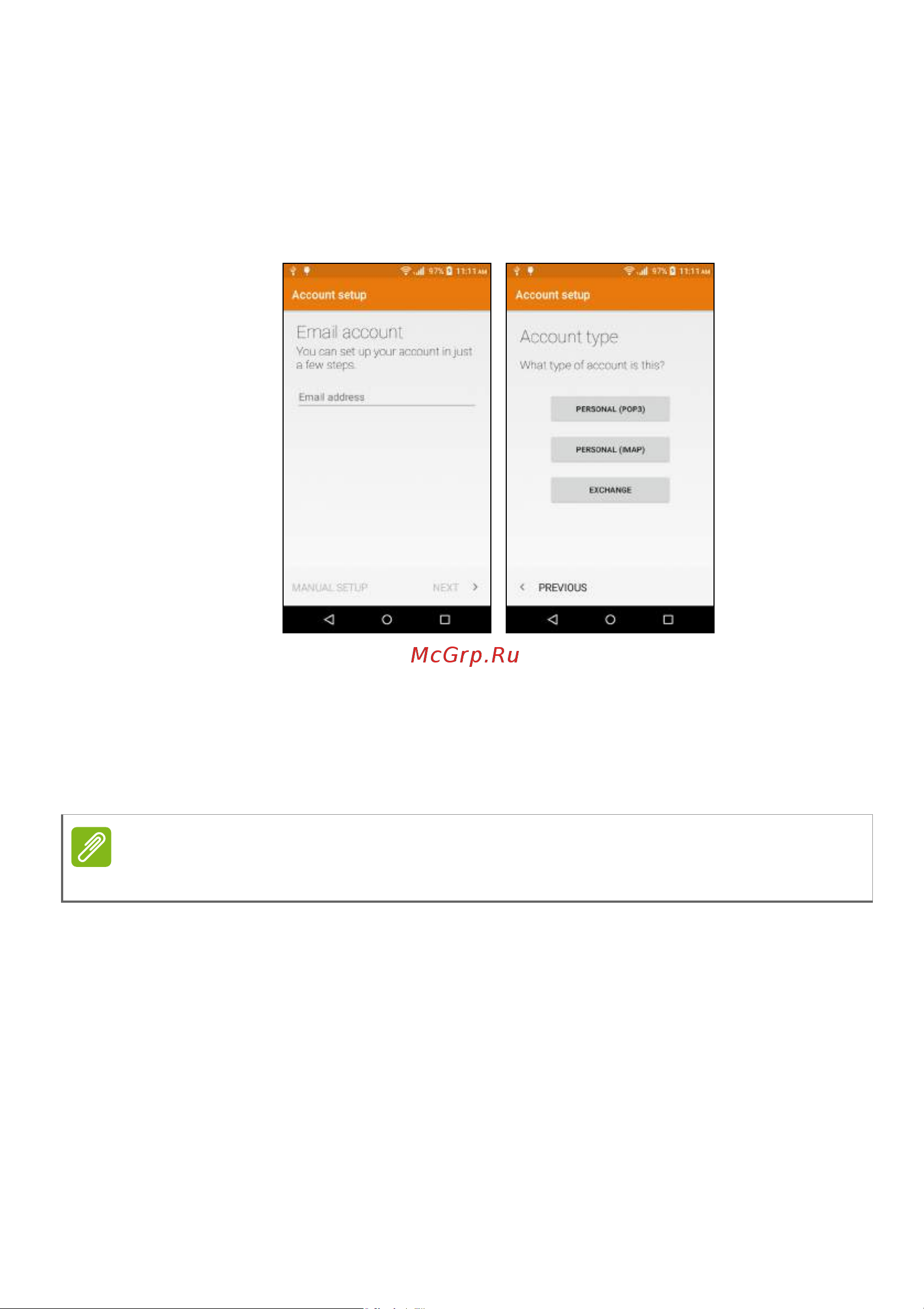 Acer Liquid Z630 [38/85] Настройка эл почты