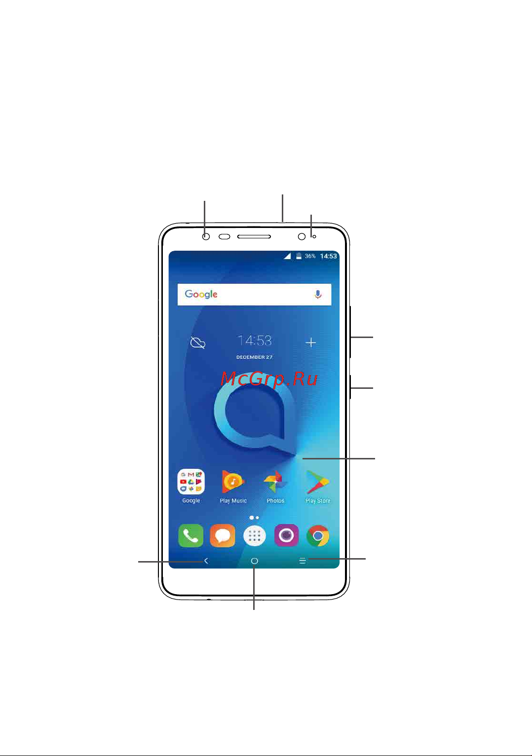 Alcatel 3C 5026D [20/112] Ваше устройство