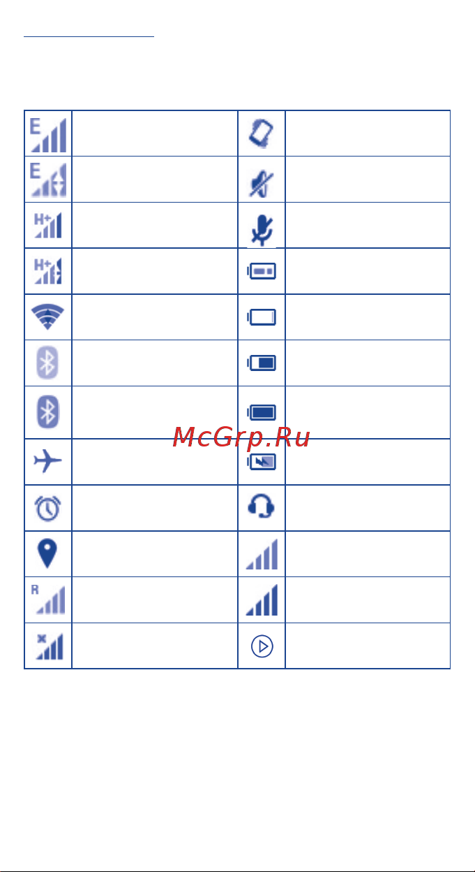 Alcatel One Touch PIXI 3(3.5) 4009D (X) Руководство по эксплуатации онлайн [10/44] 737206