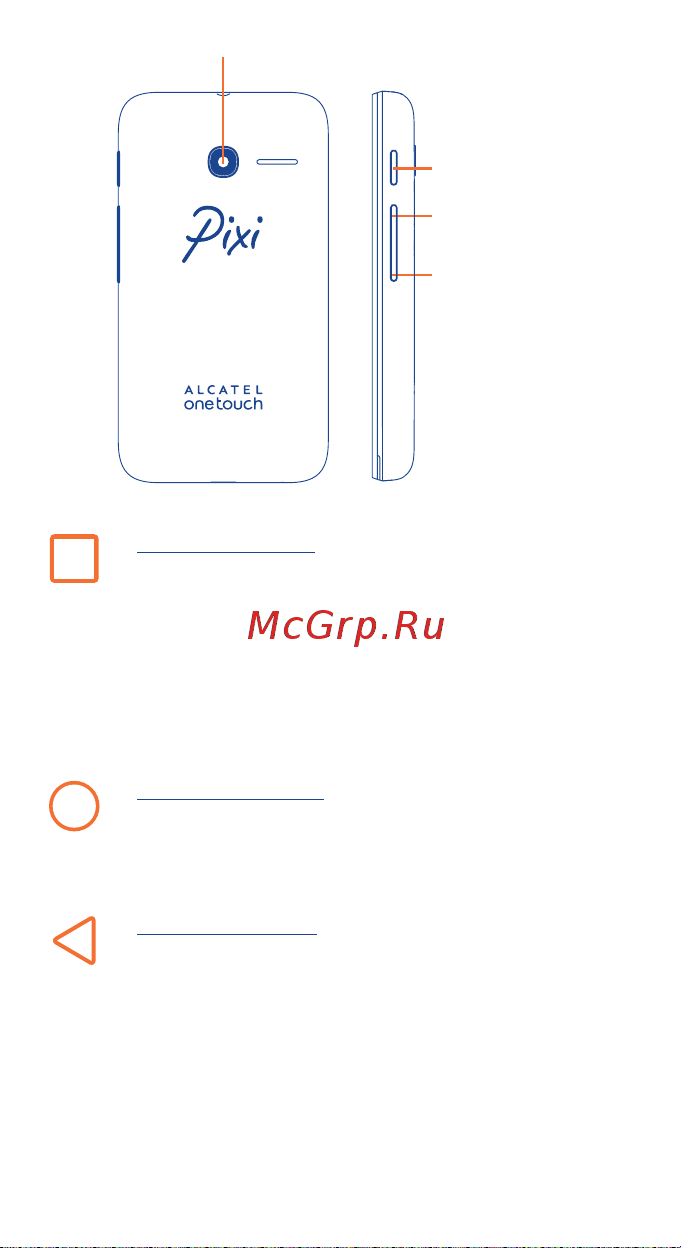 Alcatel One Touch PIXI 3(3.5) 4009D (X) Руководство по эксплуатации онлайн [3/44] 737206