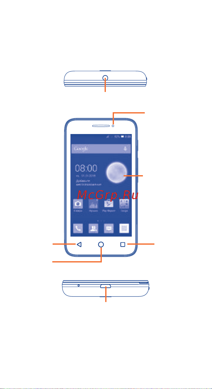 Alcatel One Touch PIXI 3(4) 4013D (X) [2/44] Ваш телефон