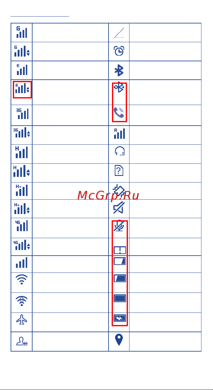 Alcatel One Touch POP 2(4.5) 5042D Руководство по эксплуатации онлайн [10/44] 737218