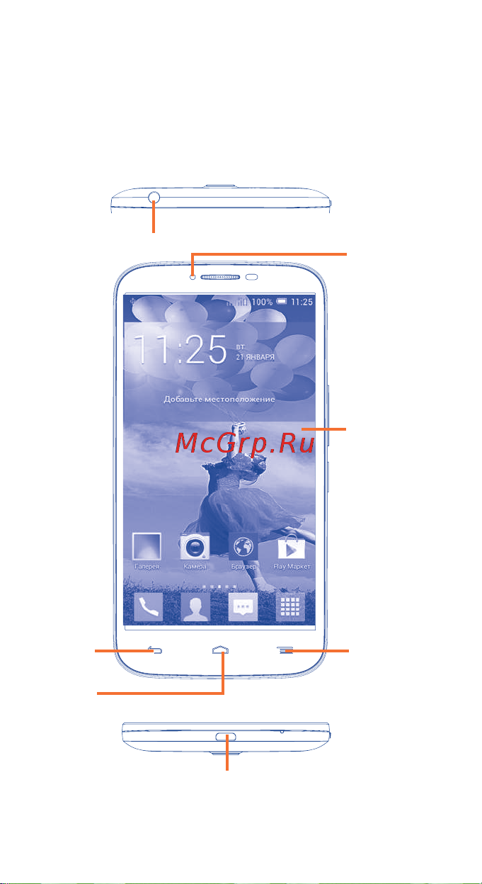 Alcatel One Touch POP C9 7047D [3/40] Ваш телефон