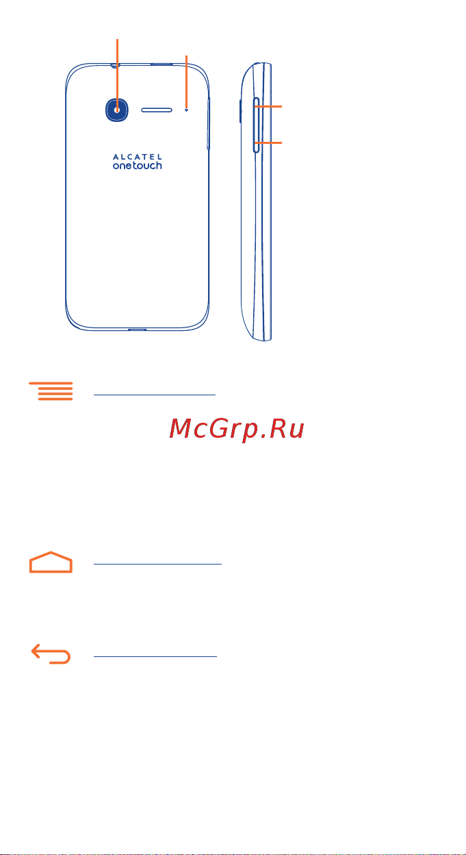 Alcatel One Touch POP D1 4018 (D) Руководство по эксплуатации онлайн [3/44] 737234