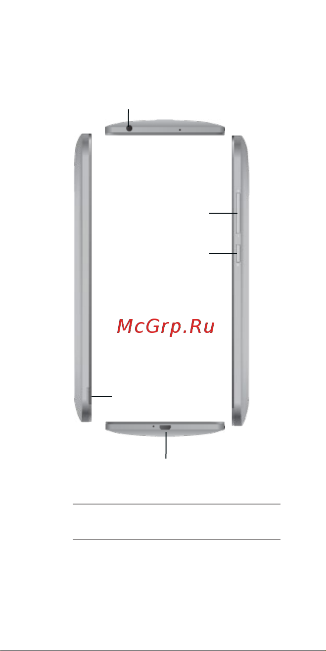 Asus ZenFone 6 (A600CG) [4/28] Элементы боковой панели