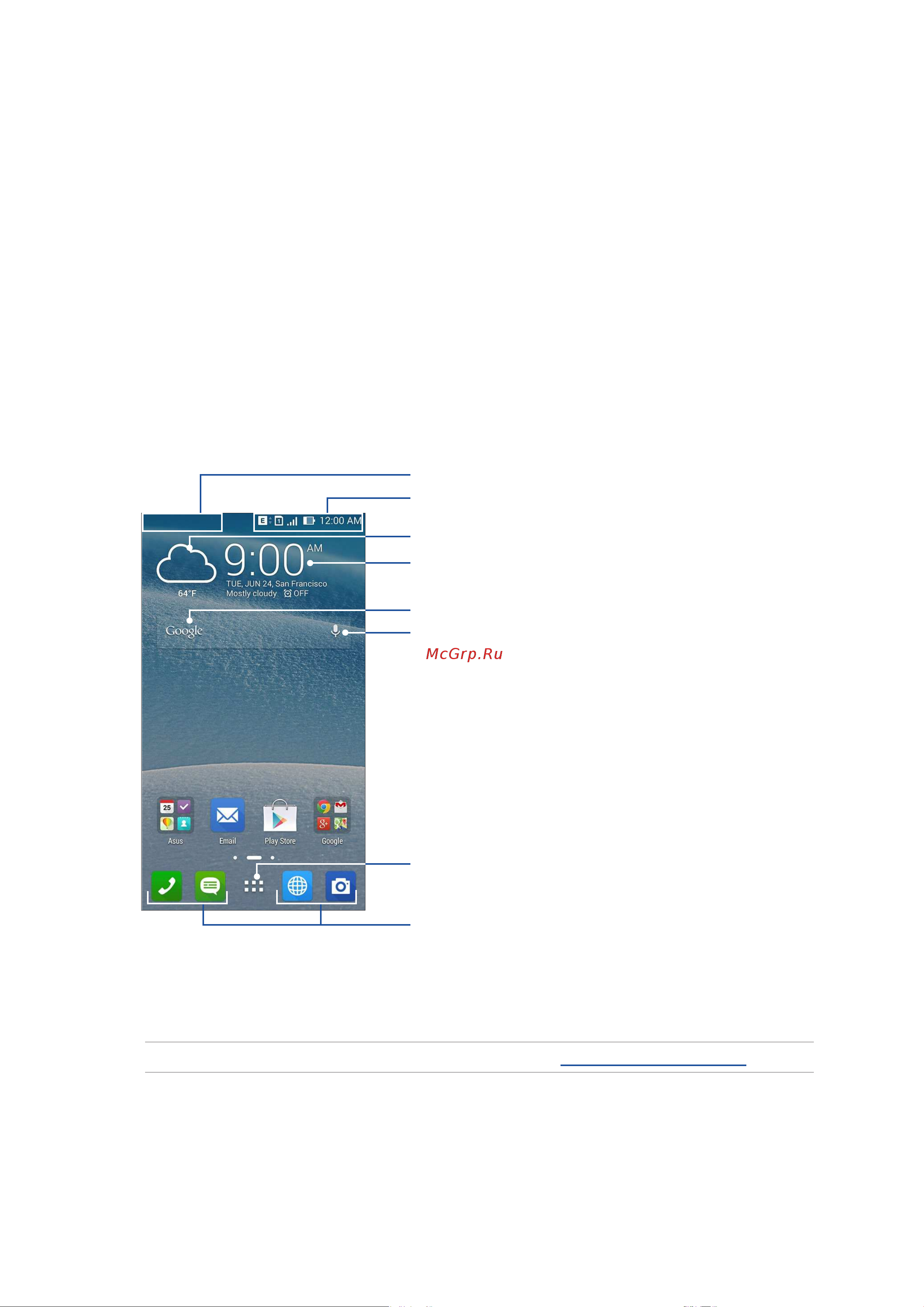 Asus ZenFone C (ZC451CG) [14/146] Возможности