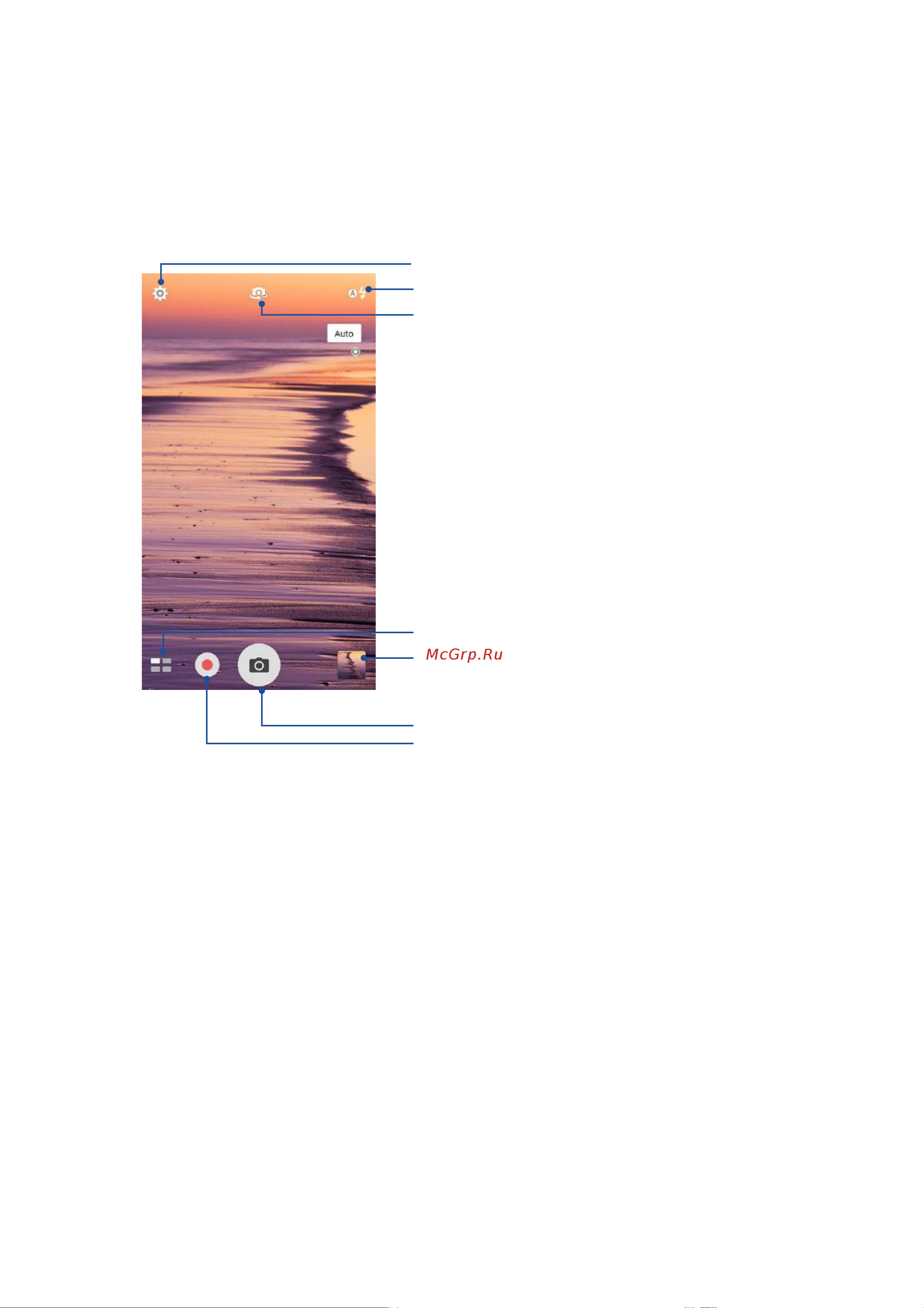 Asus ZenFone Zoom (ZX551ML) [97/154] Главный экран камеры