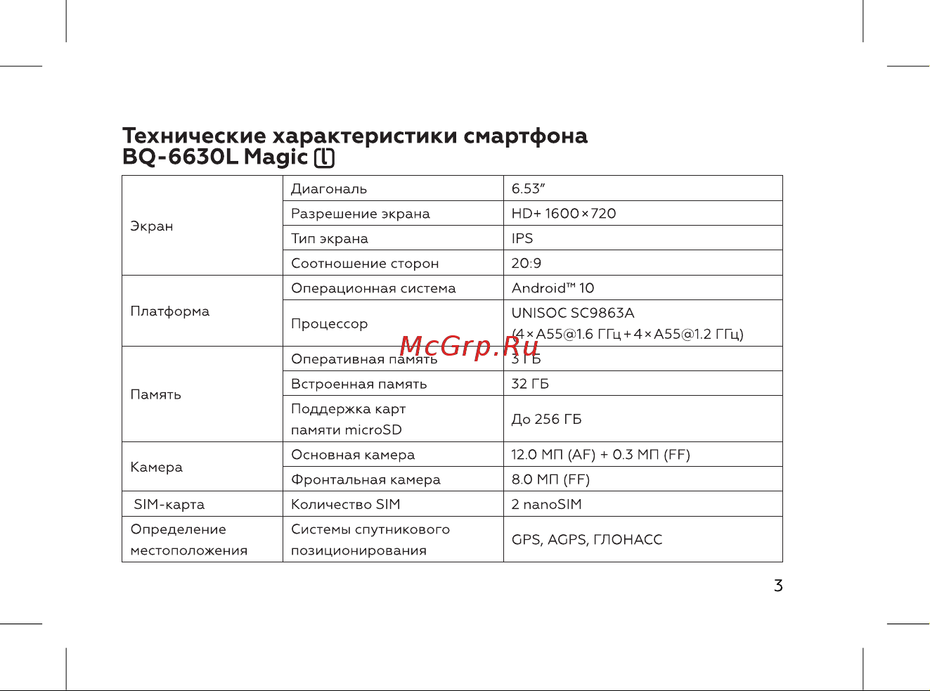 BQ 737549 Руководство по эксплуатации онлайн [5/72] 737549
