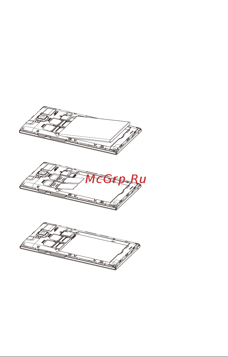 DEXP Ixion M150 Storm [10/27] Установка sim карты и карты памяти