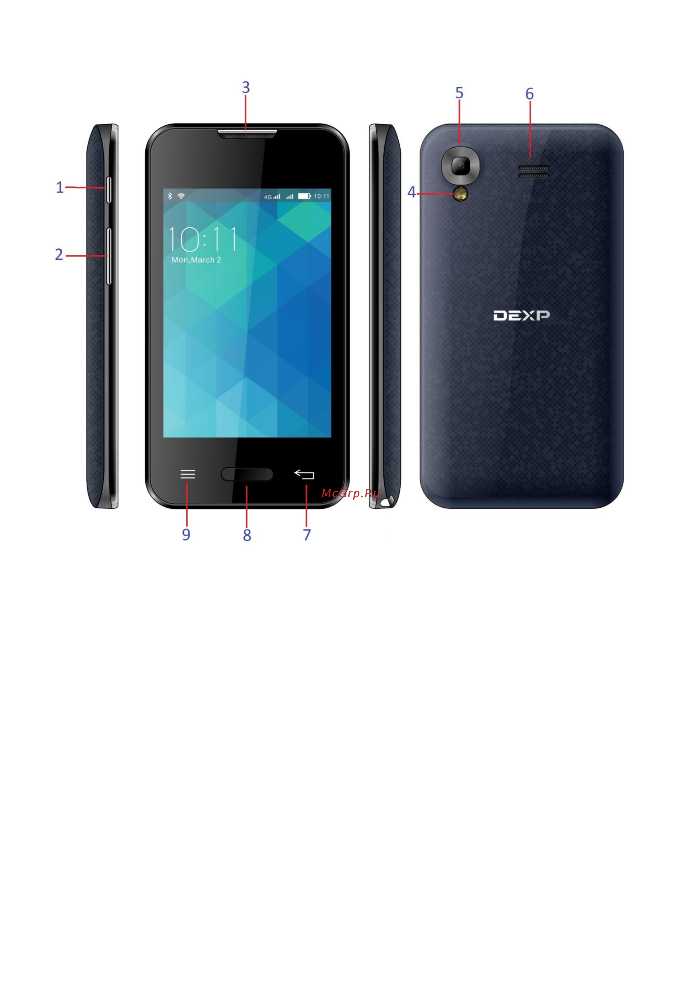 DEXP Larus Z6 [4/10] Схема устройства