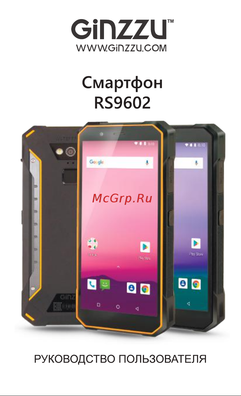 Ginzzu RS9602 Руководство по эксплуатации онлайн