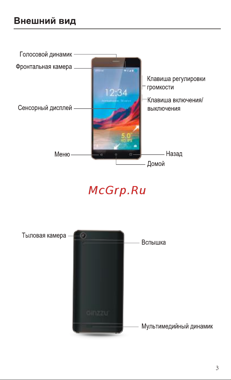 Ginzzu S5220 Руководство по эксплуатации онлайн [5/24] 737983
