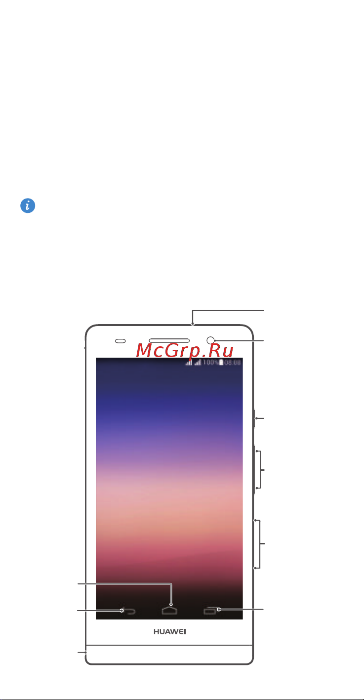 Huawei Ascend P6 S [2/38] Знакомство с телефоном