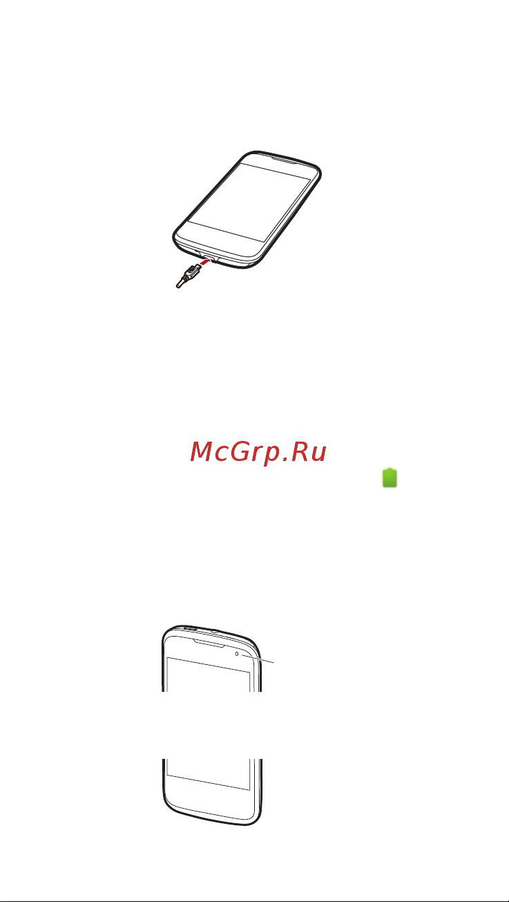 Huawei Ascend Y200 (U8655) [5/31] Зарядка аккумулятора
