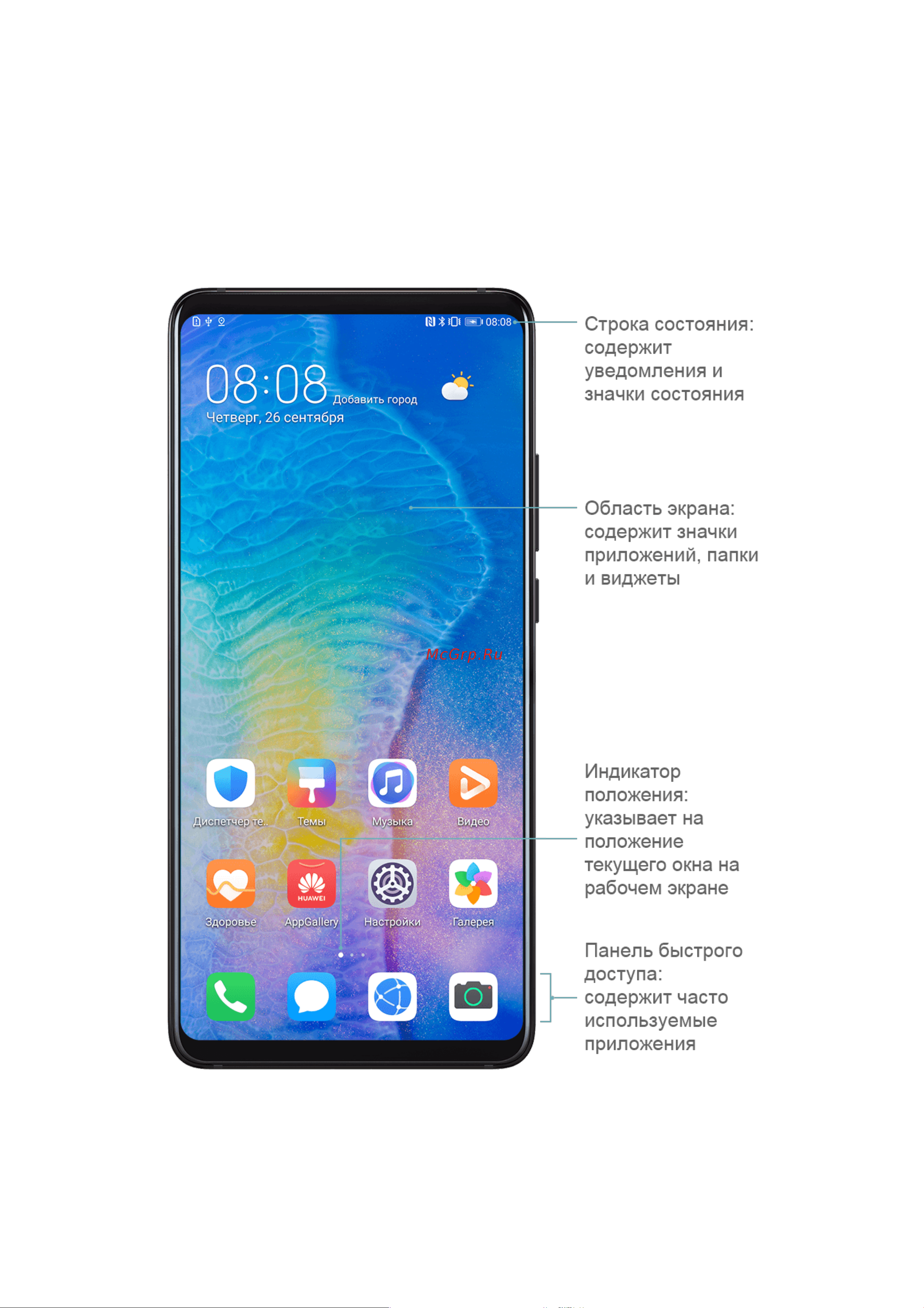 Huawei Honor 10X [10/115] Обзор рабочего экрана