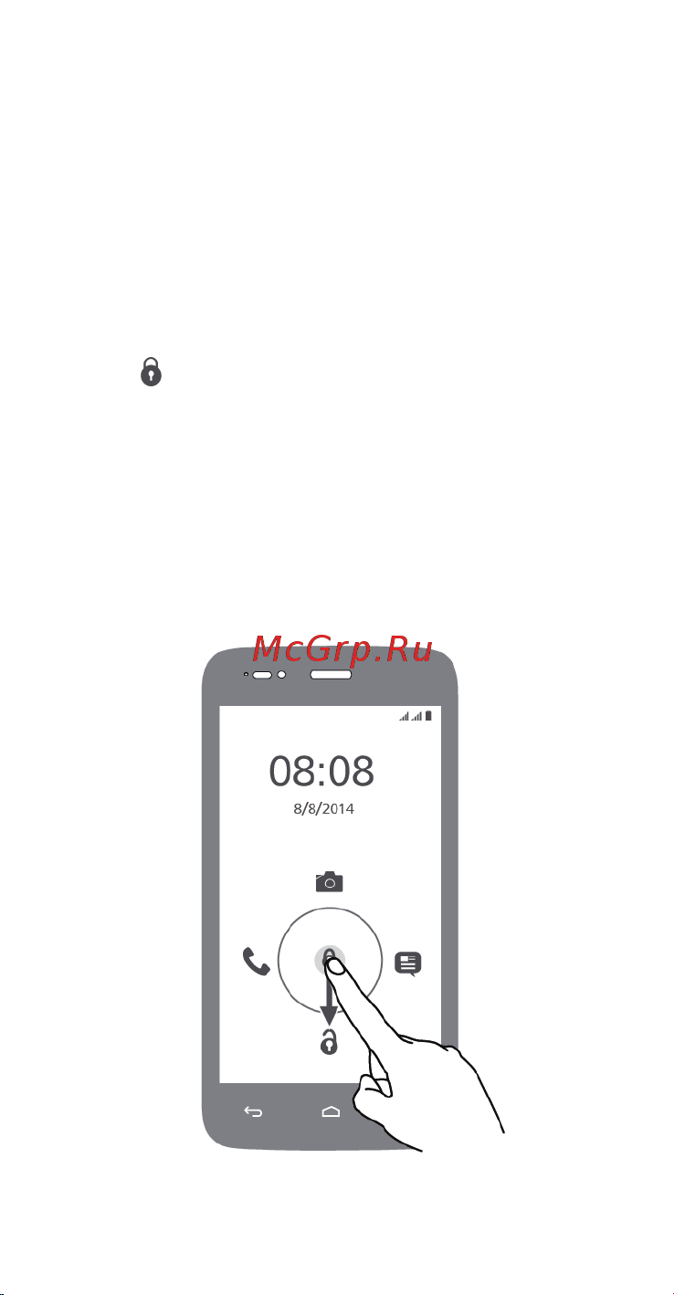 Huawei Honor 3C lite [7/31] Блокировка и разблокировка экрана