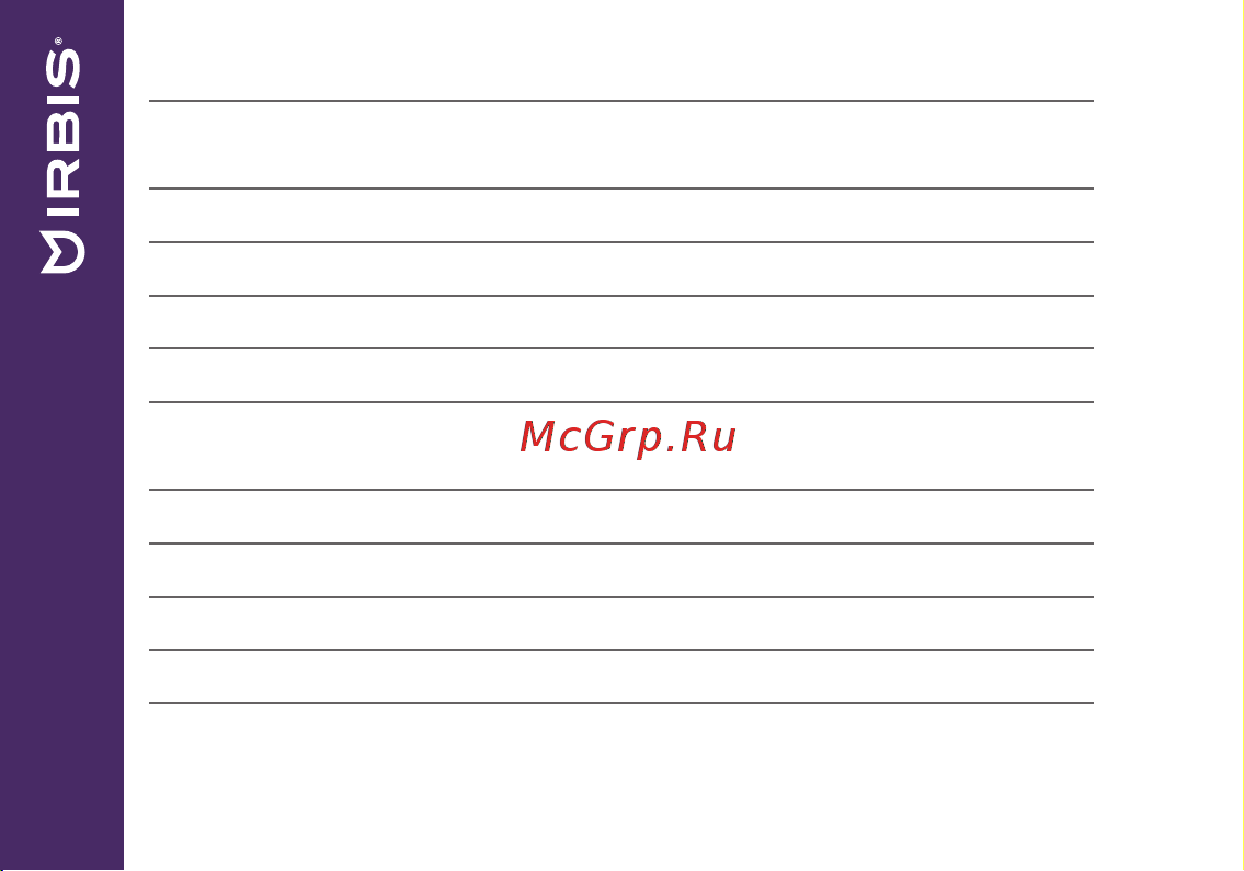 Irbis SP56g Руководство по эксплуатации онлайн [18/20] 738313