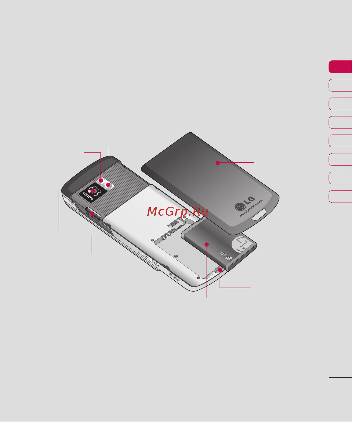 LG KF510 Руководство по эксплуатации онлайн [11/90] 738399