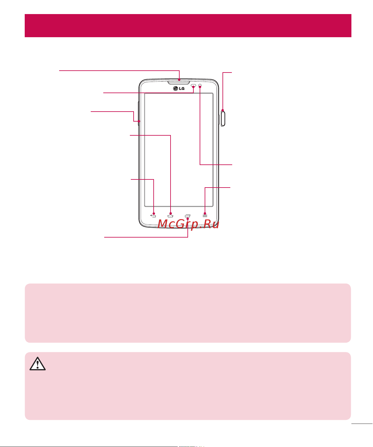 LG L60 (X145) [105/338] Примітка датчик наближення