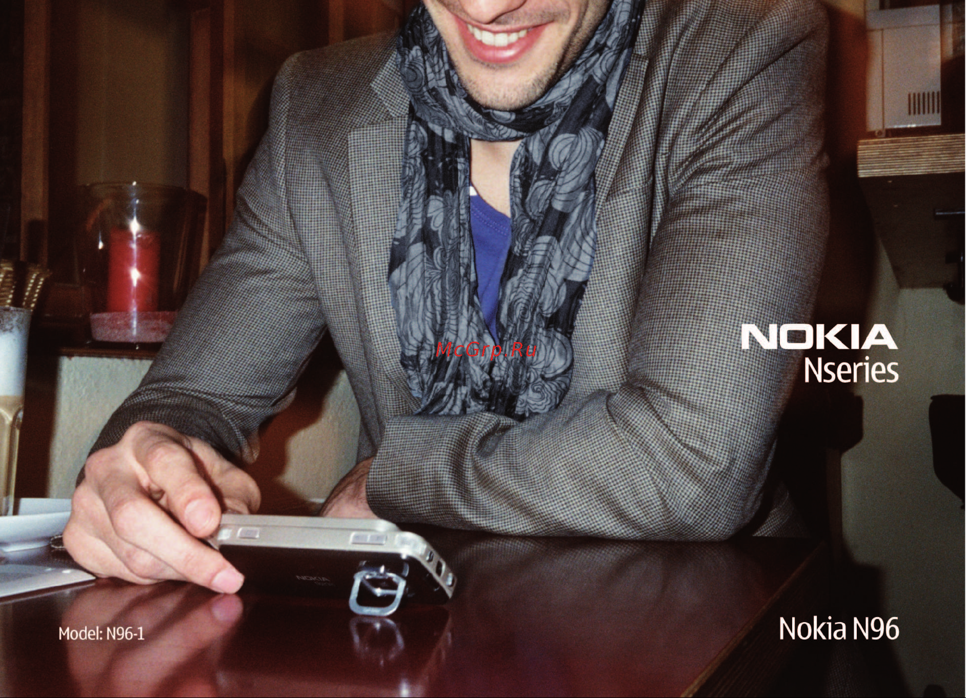 Nokia N96 dark grey Руководство по эксплуатации онлайн