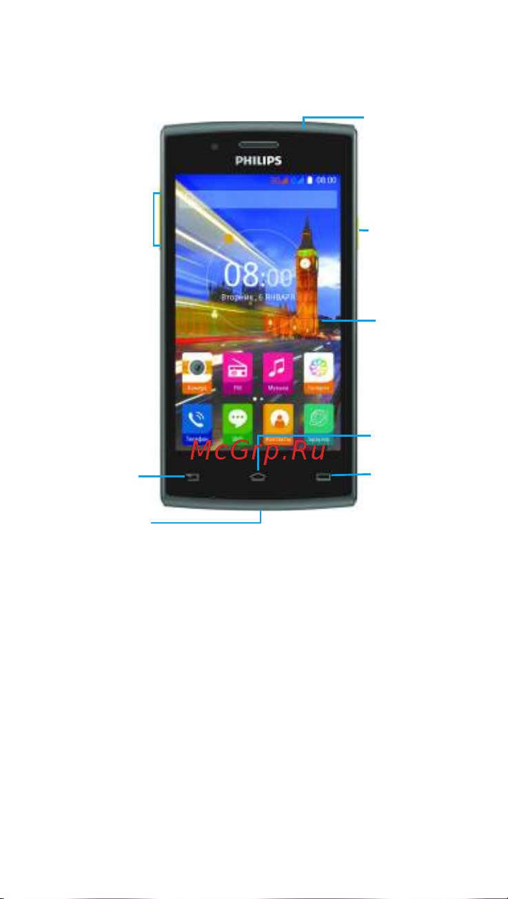 Philips S307 [2/16] Ваш кпк