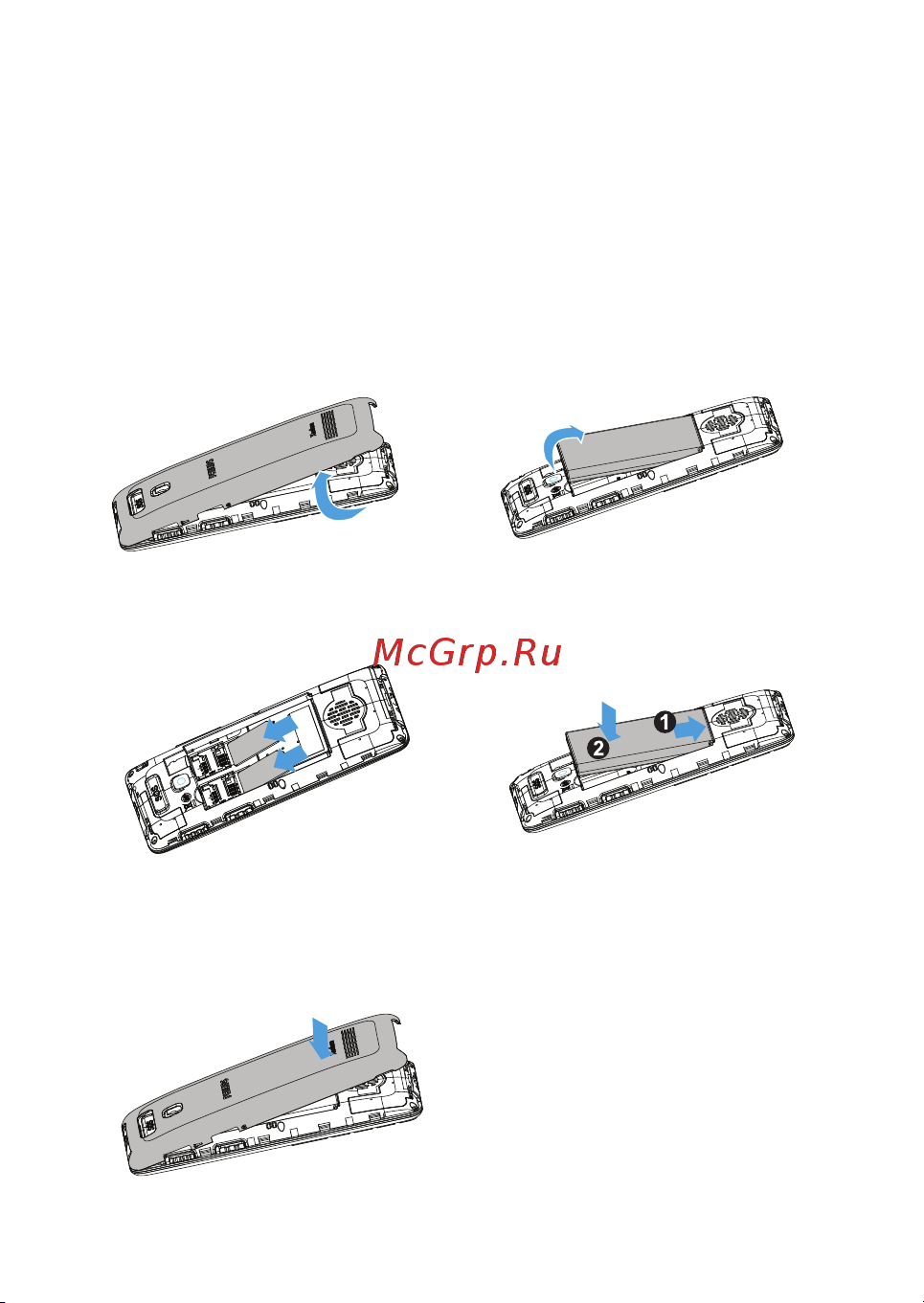 Philips Xenium E311 [6/28] Подготовка к эксплуатации