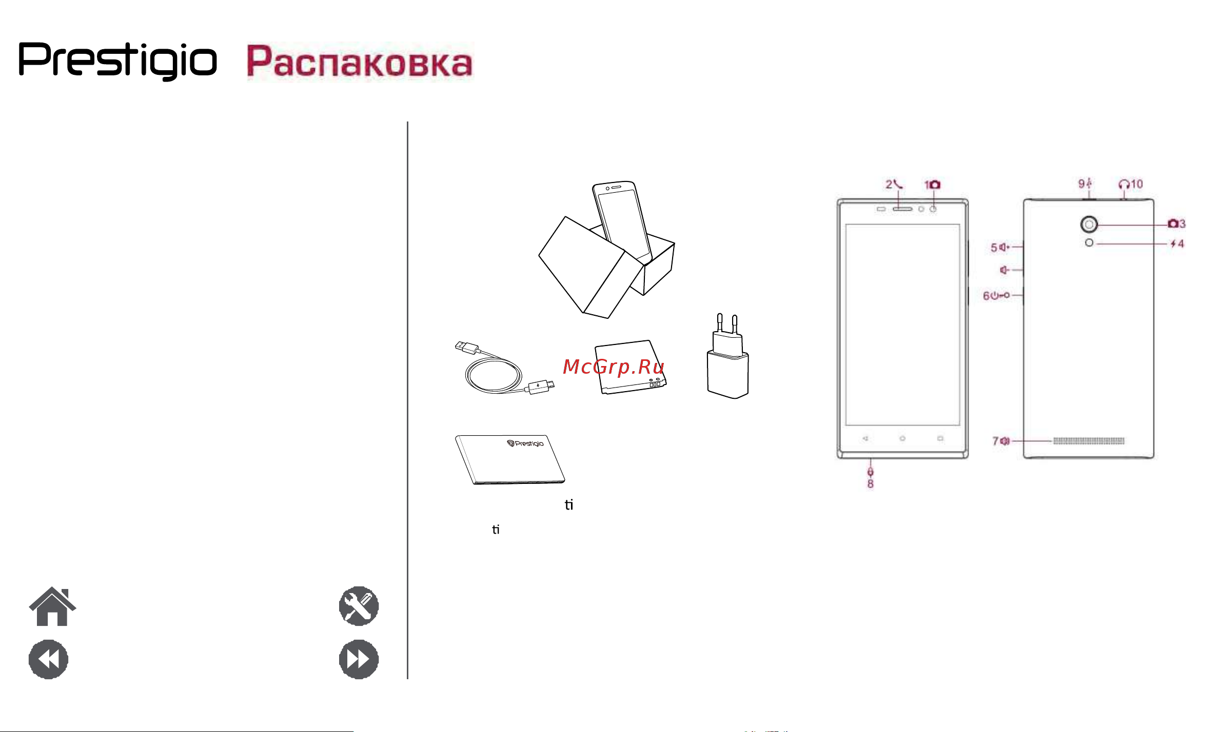 Prestigio MUZE C7 LTE (PSP7510DUO) [2/39] Распаковка