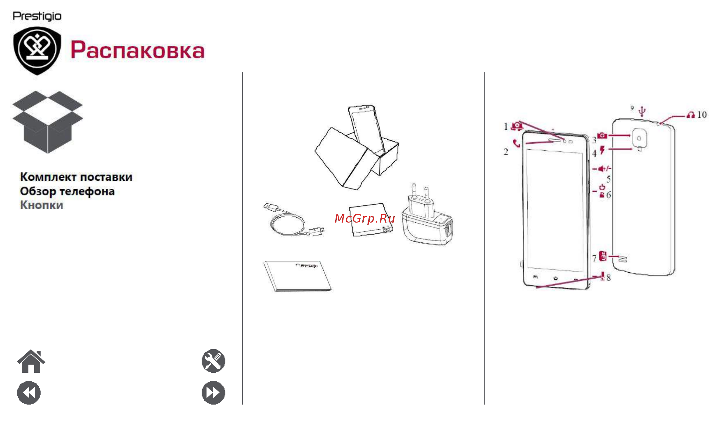 Prestigio MUZE E3 (PSP3531) [2/39] Распаковка